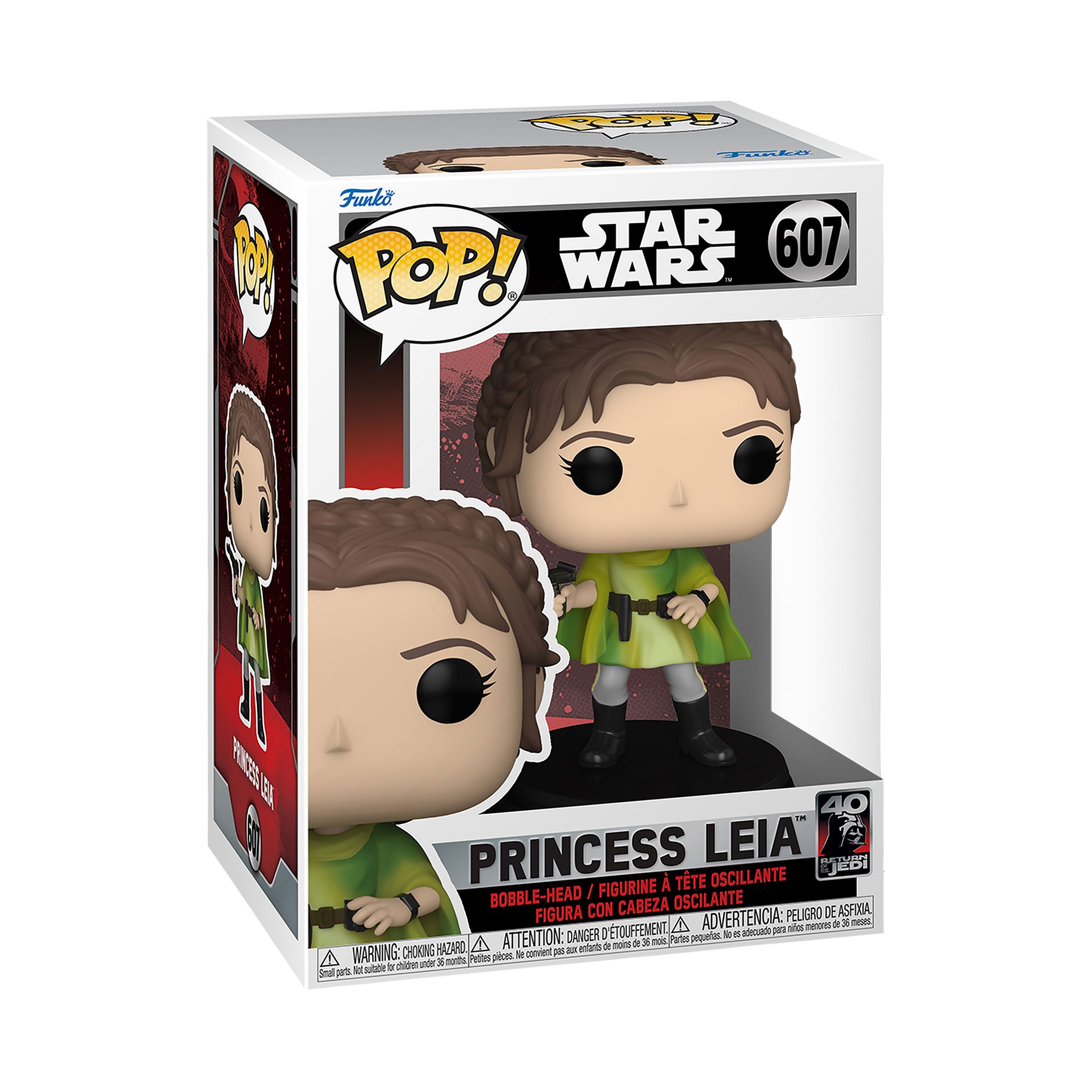 Product image Star Wars - Princess Leia 40th Anniversary Funko Pop Bobblehead Figure