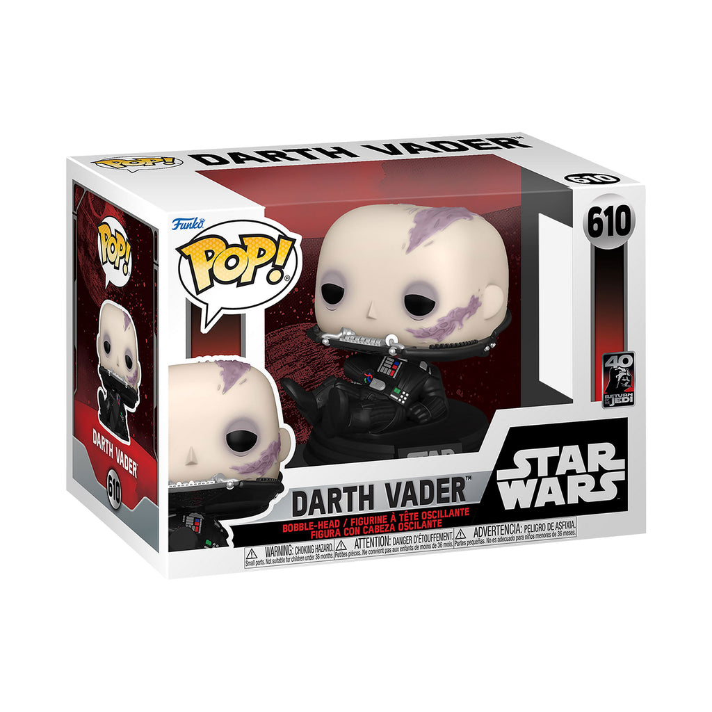 Product image Star Wars - Darth Vader unmasked 40th Anniversary Funko Pop Bobblehead figure