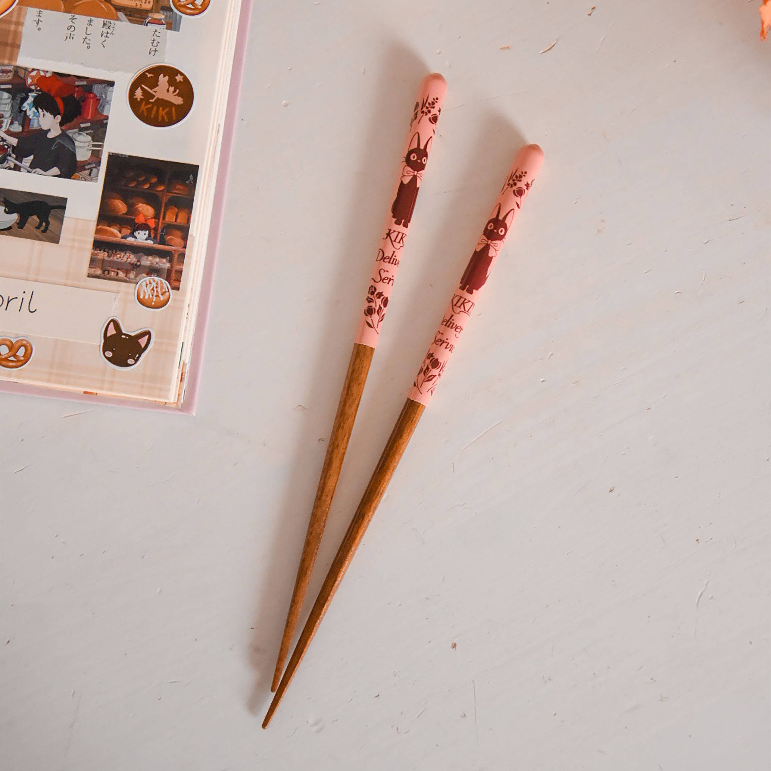 Product image Kiki's Delivery Service - Jiji chopsticks pink