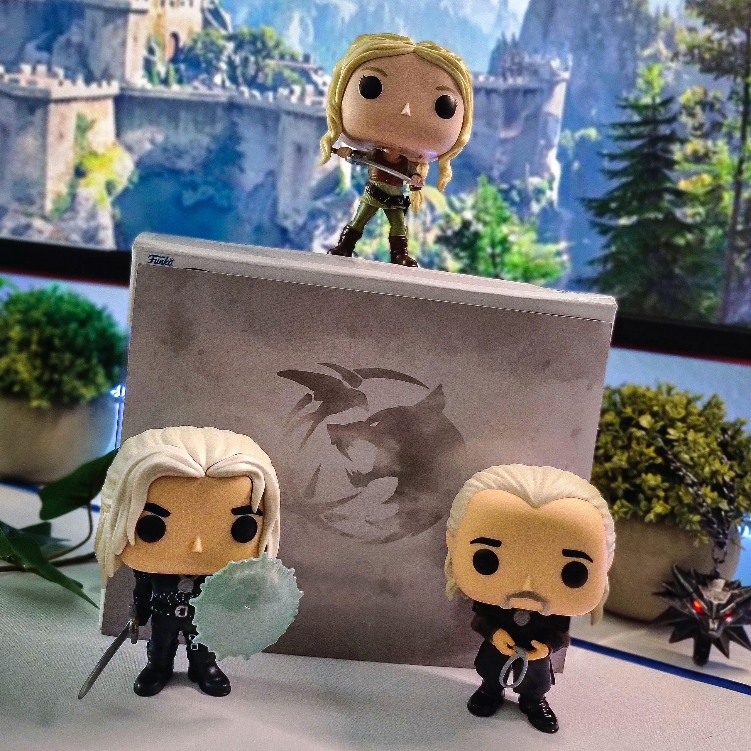 Product image Witcher - Geralt and Vesemir Funko Pop Figure Set