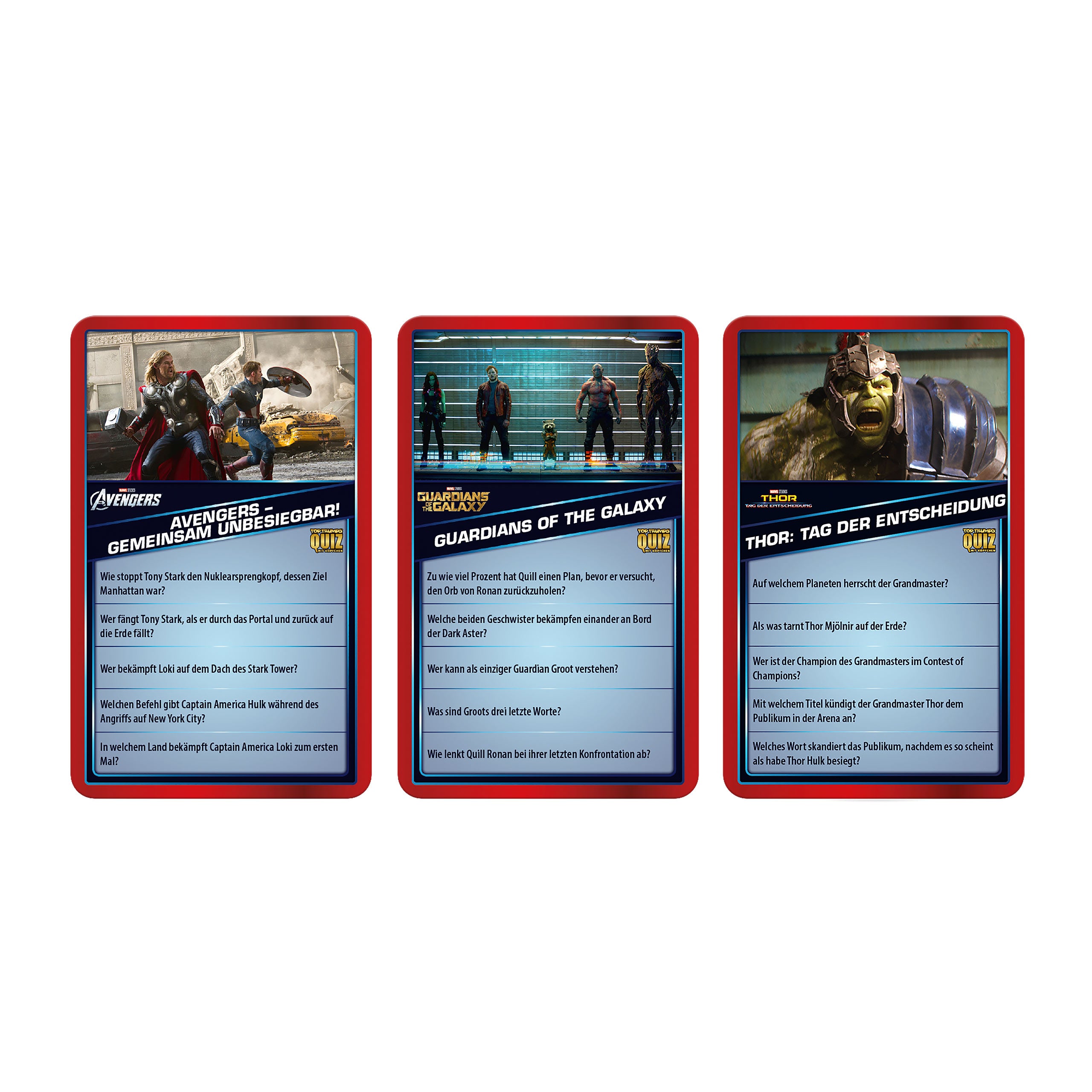 Product image Marvel - Cinematic Universe Top Trumps Quiz