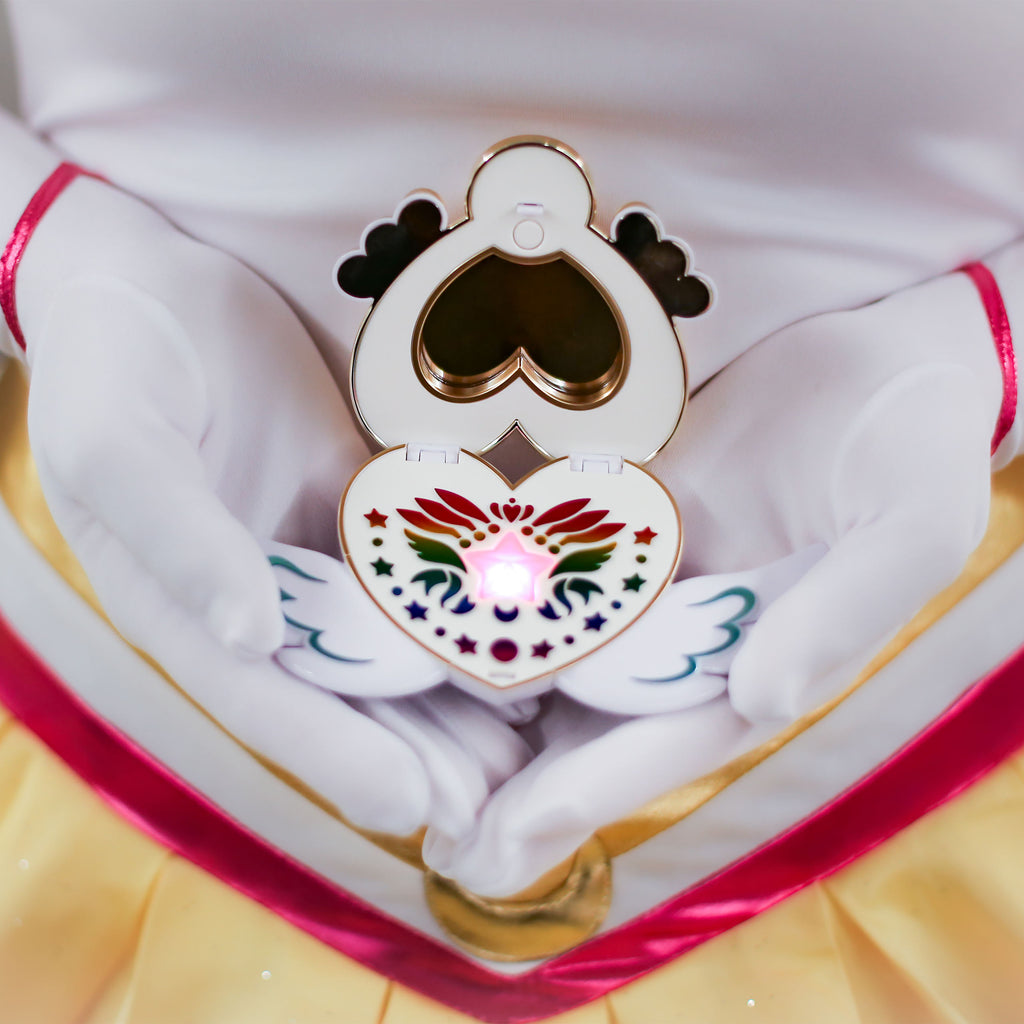 Product image Sailor Moon - Cosmos Eternal Moon Transformation Brooch with Light and Sound Effects