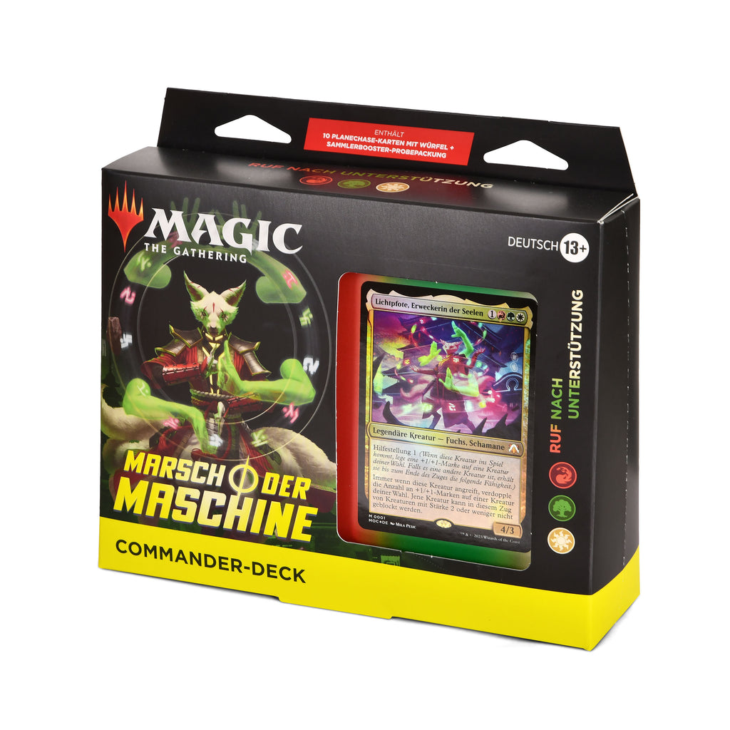 Product image March of the Machine Call for Support Commander Deck - Magic The Gathering