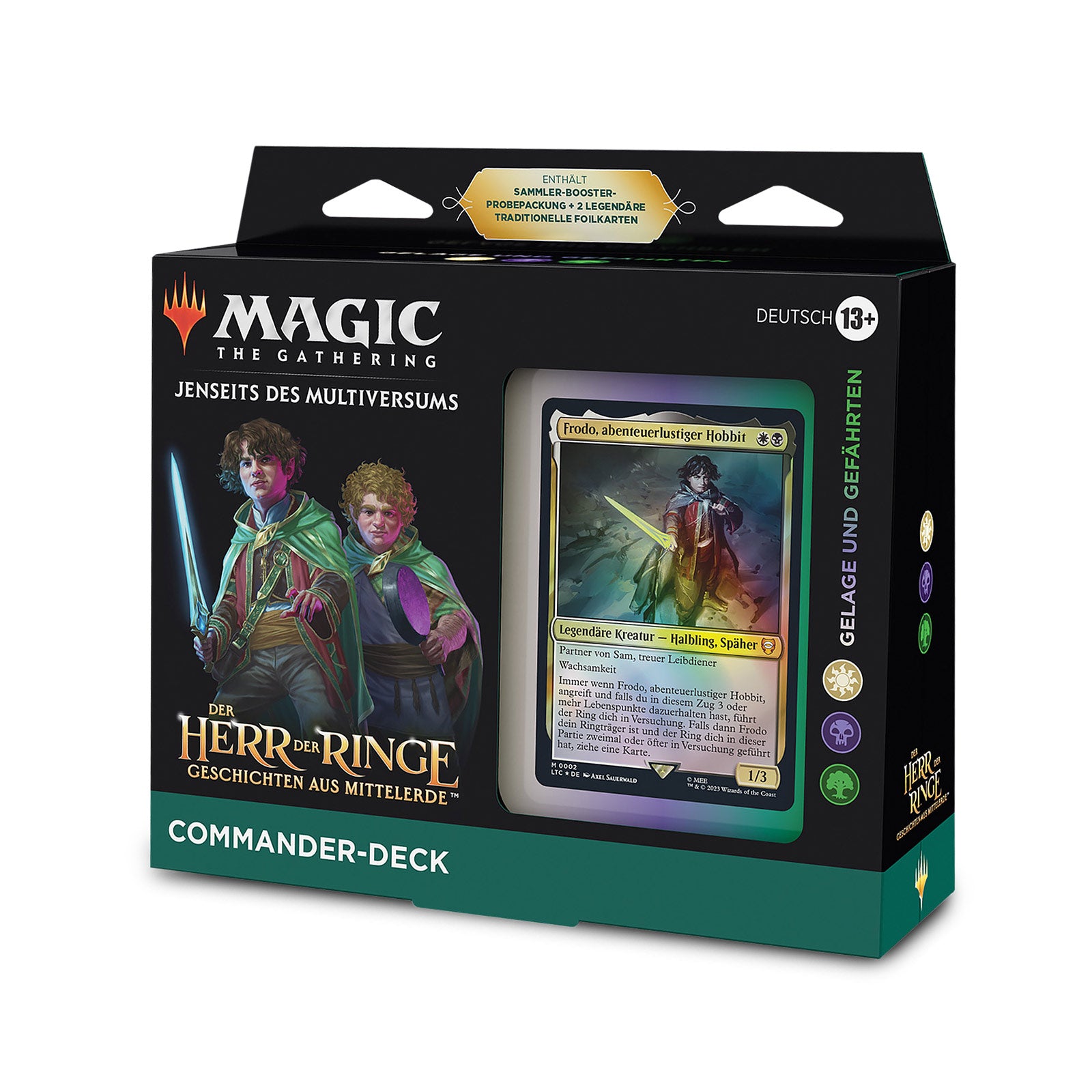 Product image The Lord of the Rings Middle Earth Feast and Companions Commander Deck - Magic The Gathering