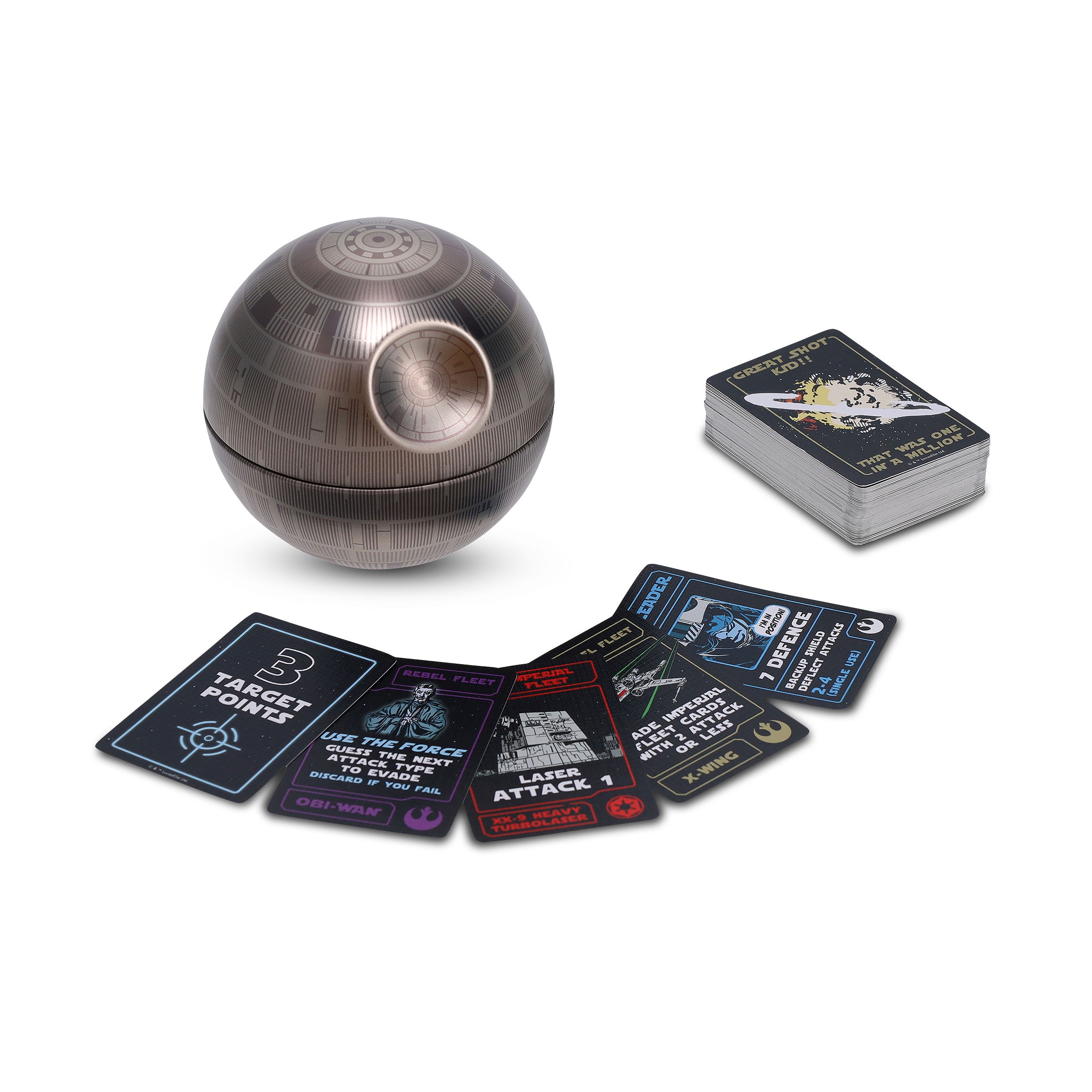 Product image Death Star Stay on Target Card Game - Star Wars