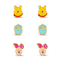 Product image Winnie the Pooh - Set of 3 Stud Earrings in Gift Box
