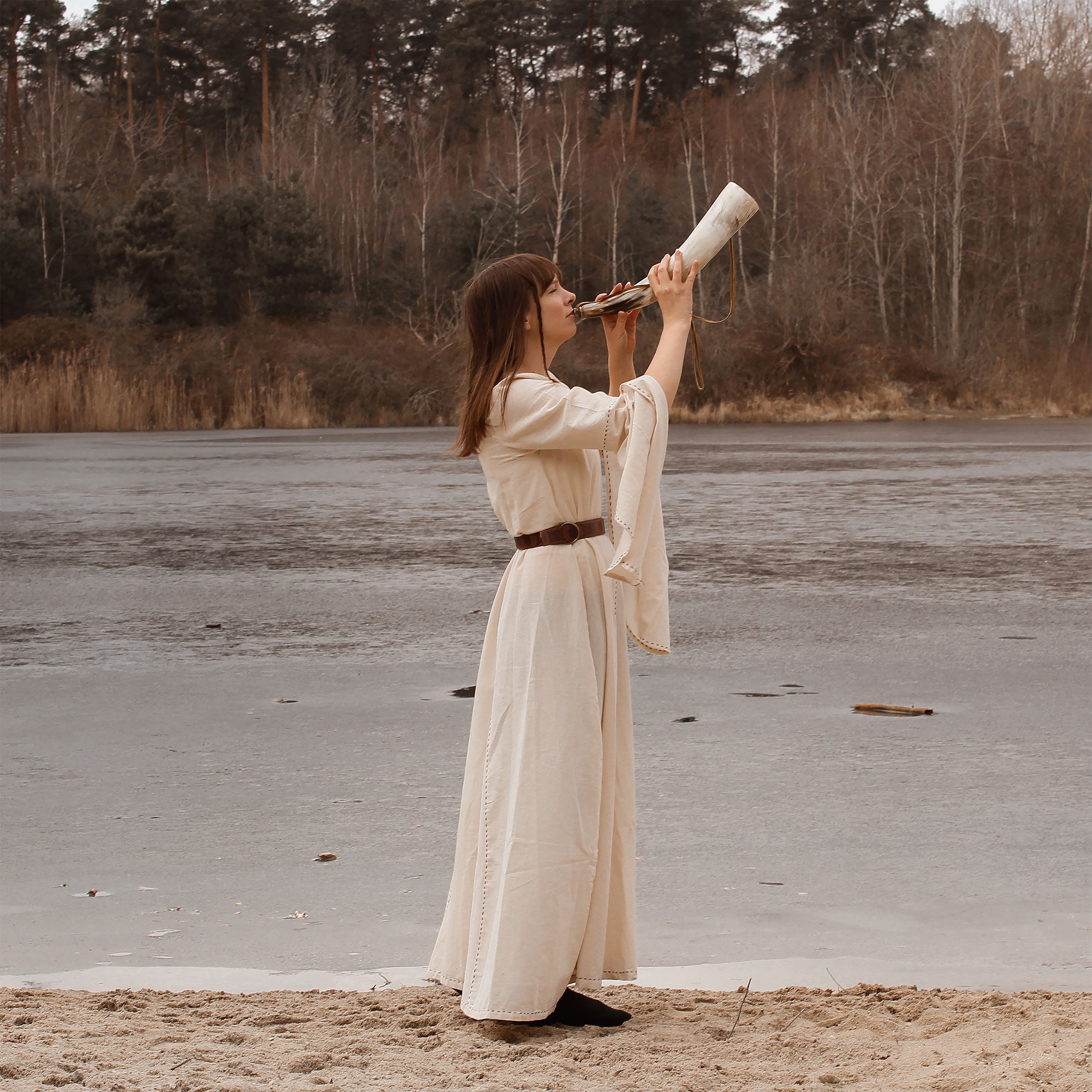 Product image Medieval Dress Begina Beige