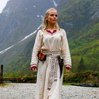 Product image Viking dress Lagertha beige-red