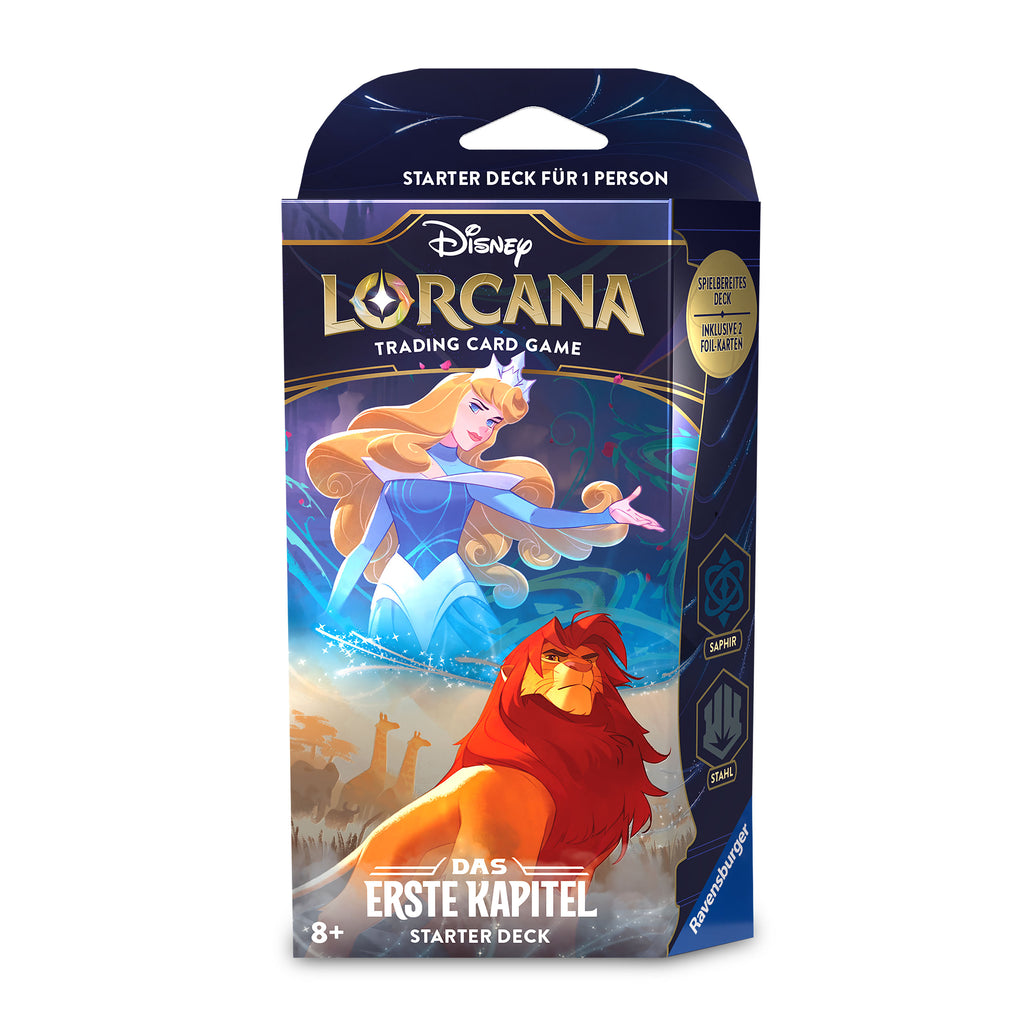 Product image Disney Lorcana Sapphire and Steel Starter Set - The First Chapter Trading Card Game