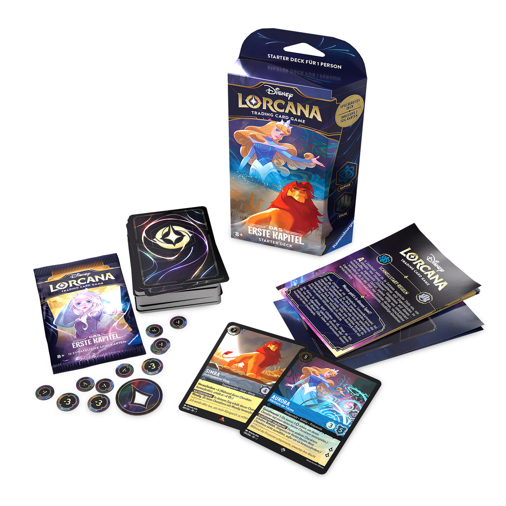 Product image Disney Lorcana Sapphire and Steel Starter Set - The First Chapter Trading Card Game