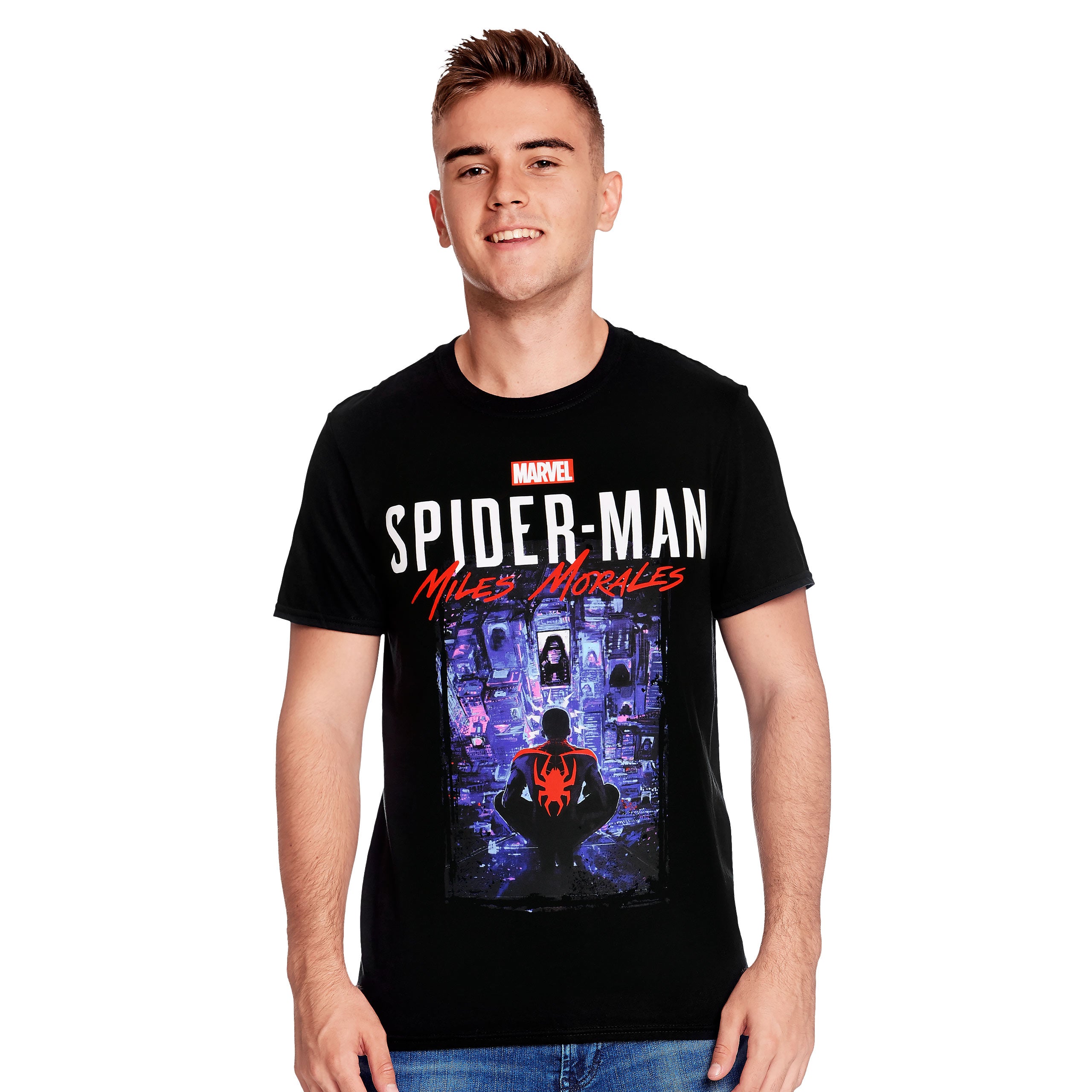 Product image Spider-Man - Miles Morales T-Shirt Black