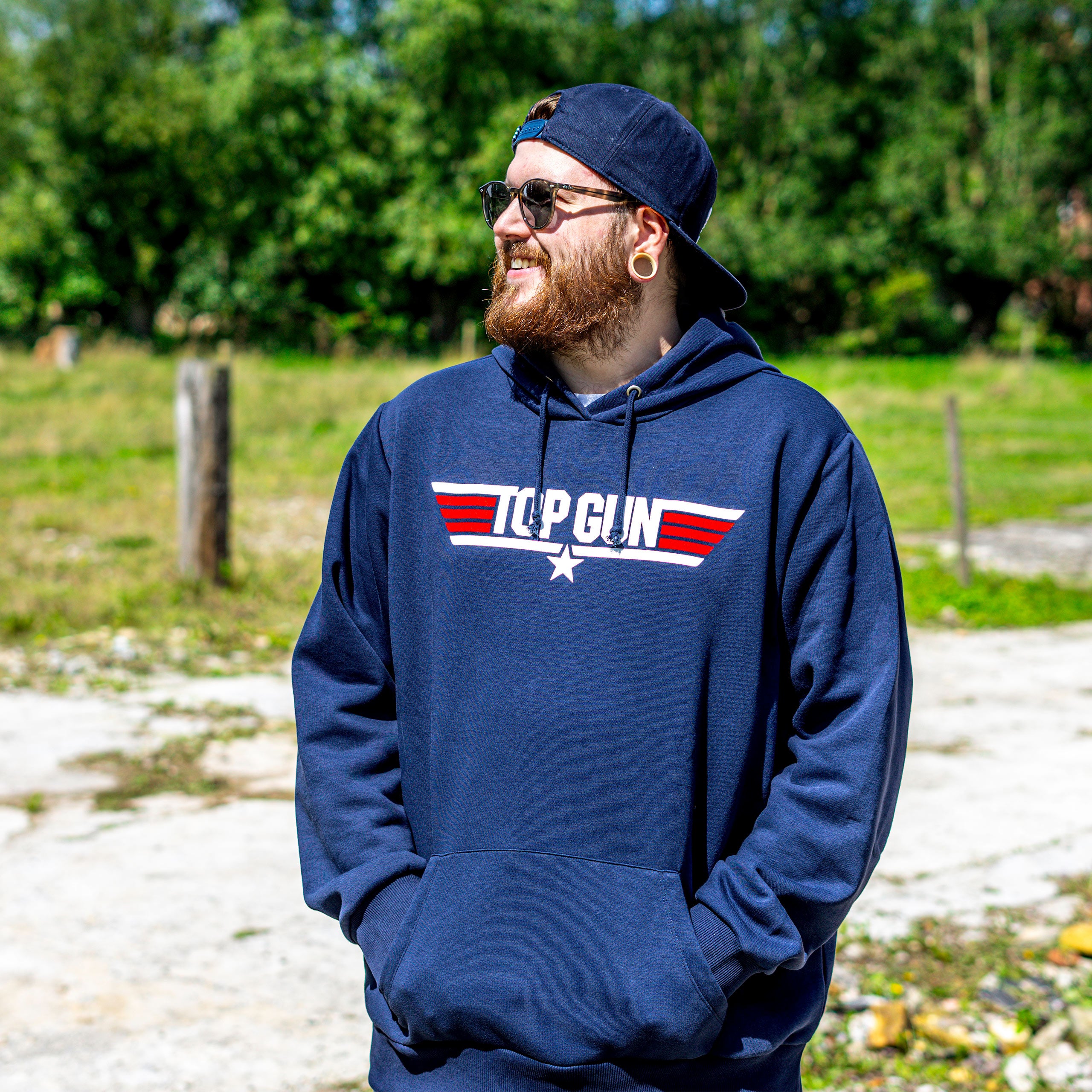 Product image Top Gun - Logo Hoodie Blue