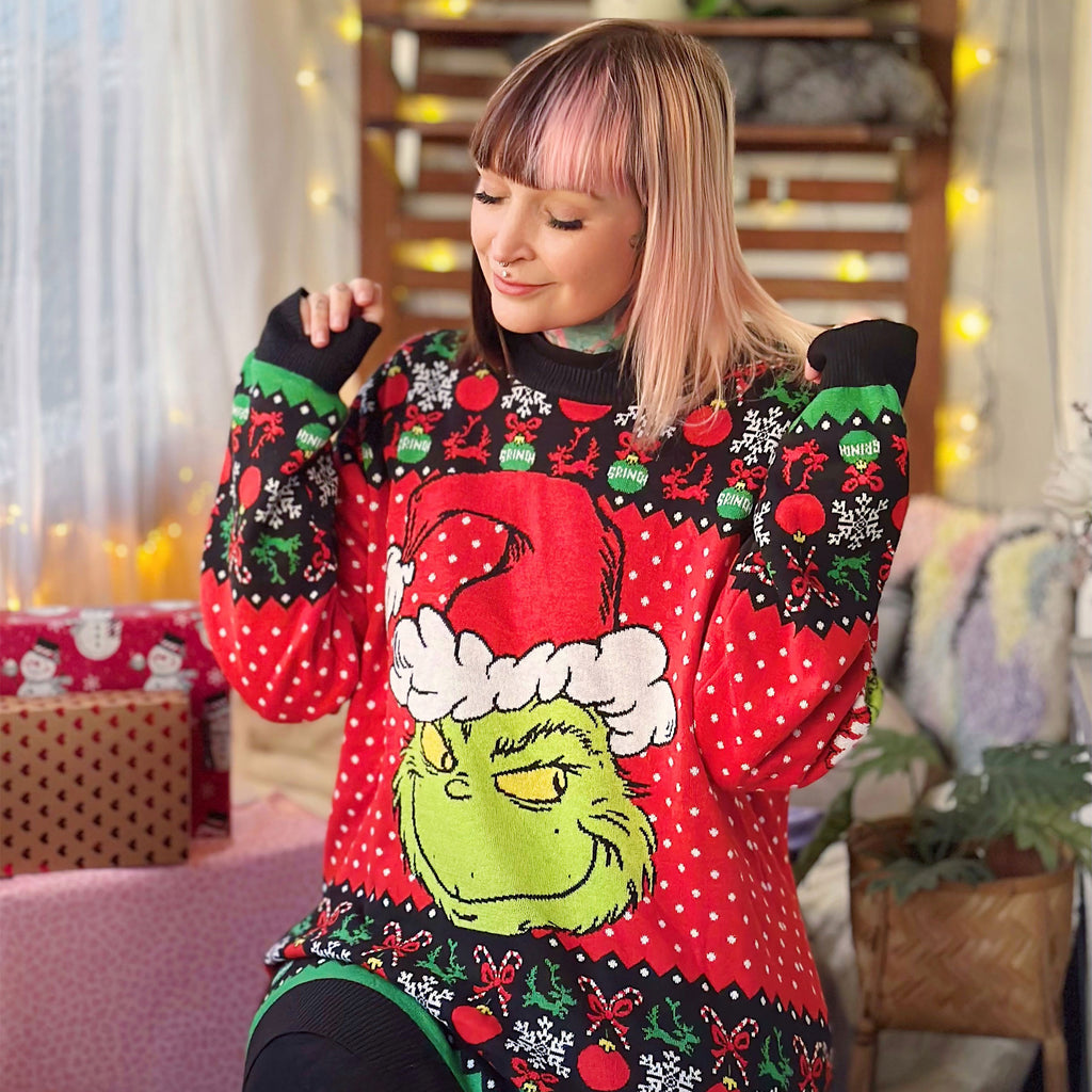 Product image The Grinch - Christmas Grinch Knitted Sweater