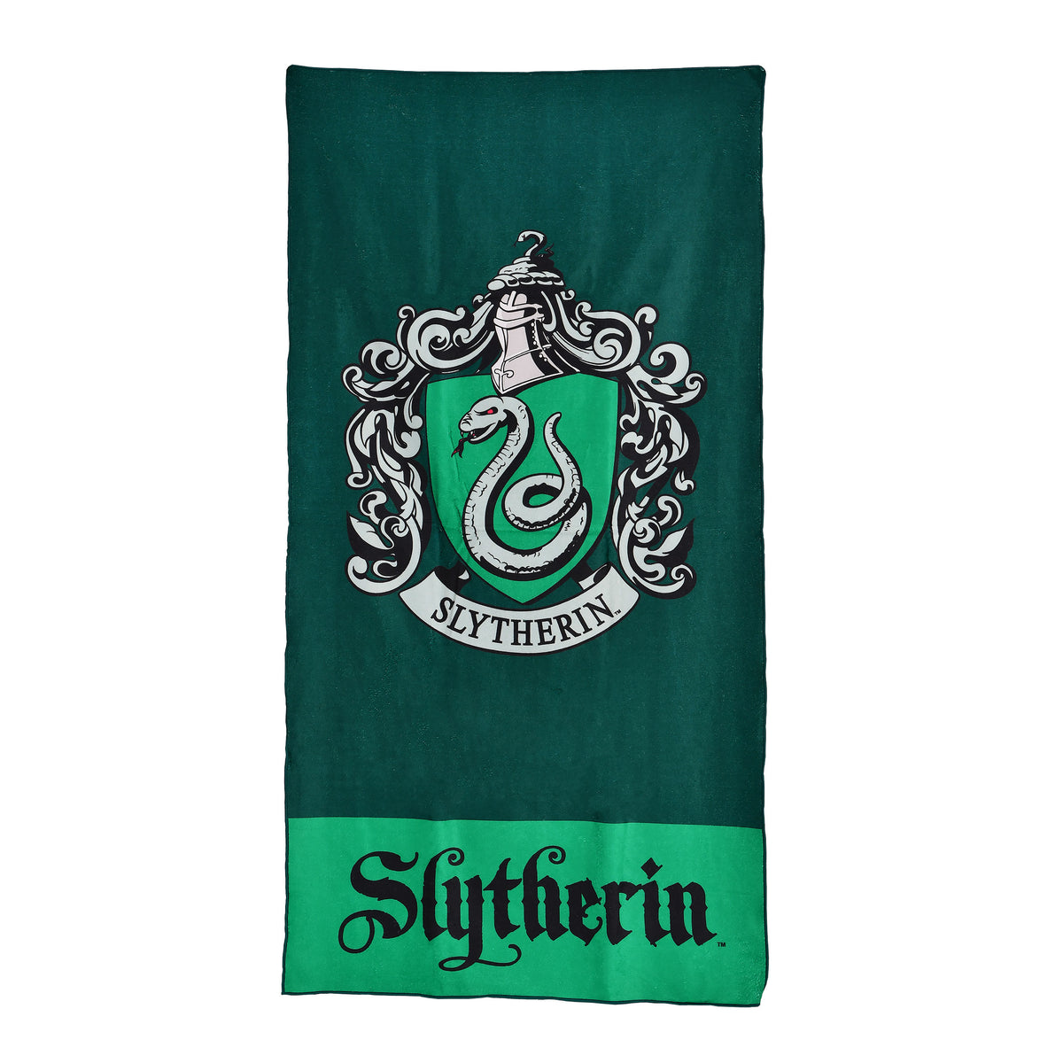 Product image Slytherin Crest Bath Towel Green - Harry Potter