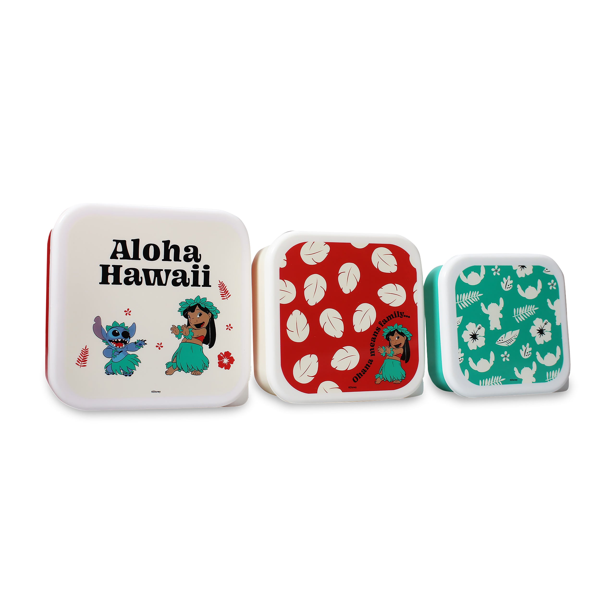 Product image Lilo & Stitch - Aloha Hawaii Lunchbox Set of 3