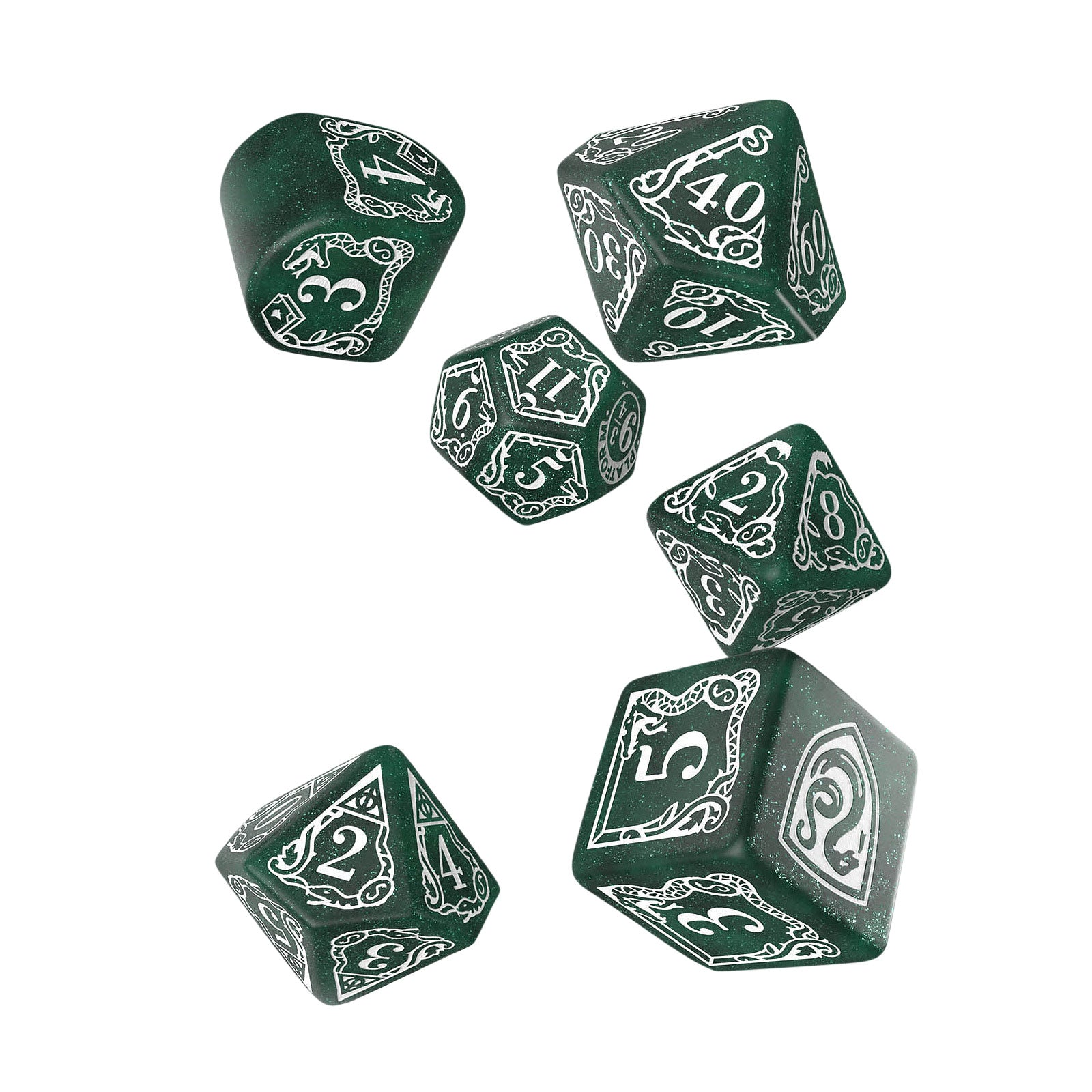 Product image Harry Potter - Slytherin RPG Dice Set 7pc Green