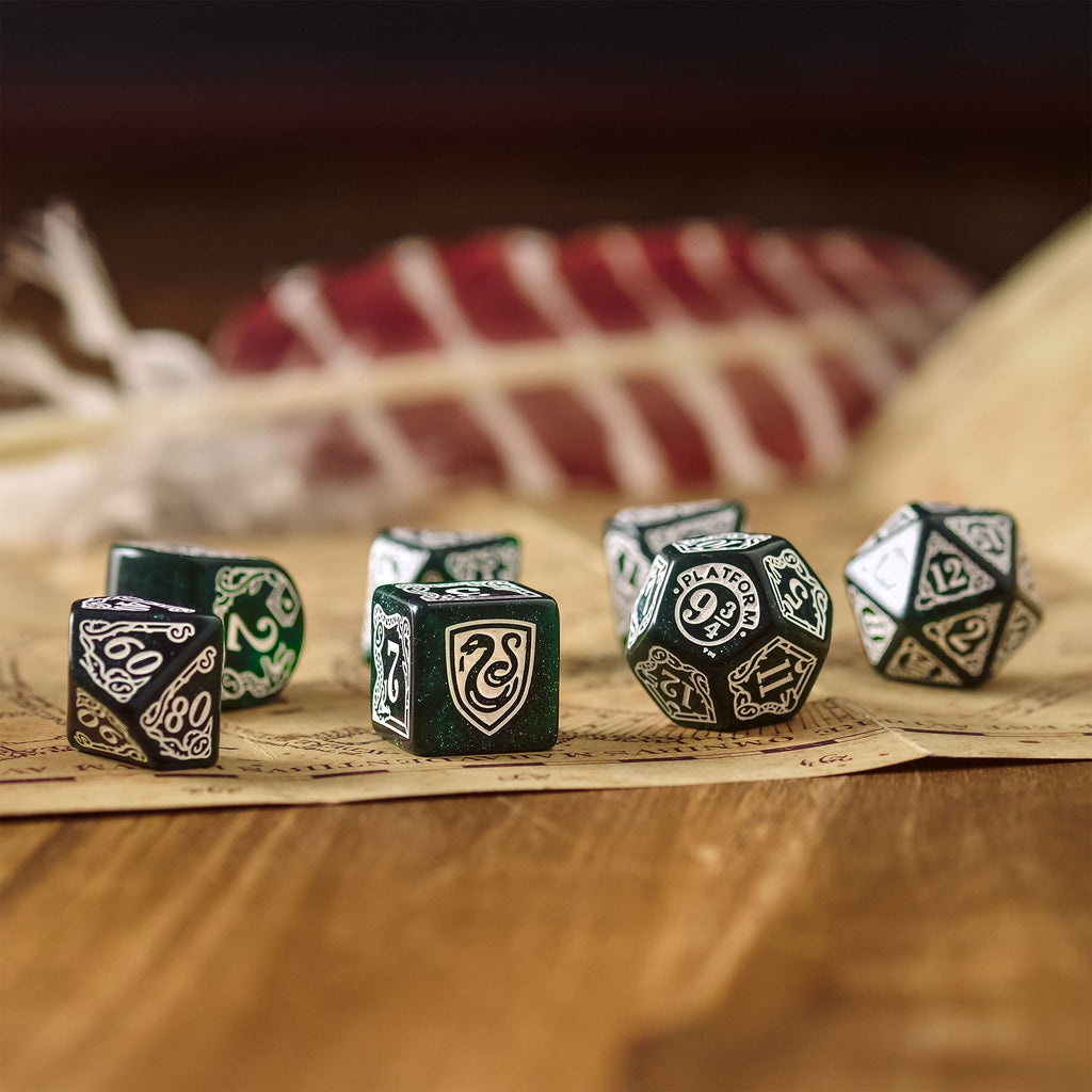 Product image Harry Potter - Slytherin RPG Dice Set 7pc Green