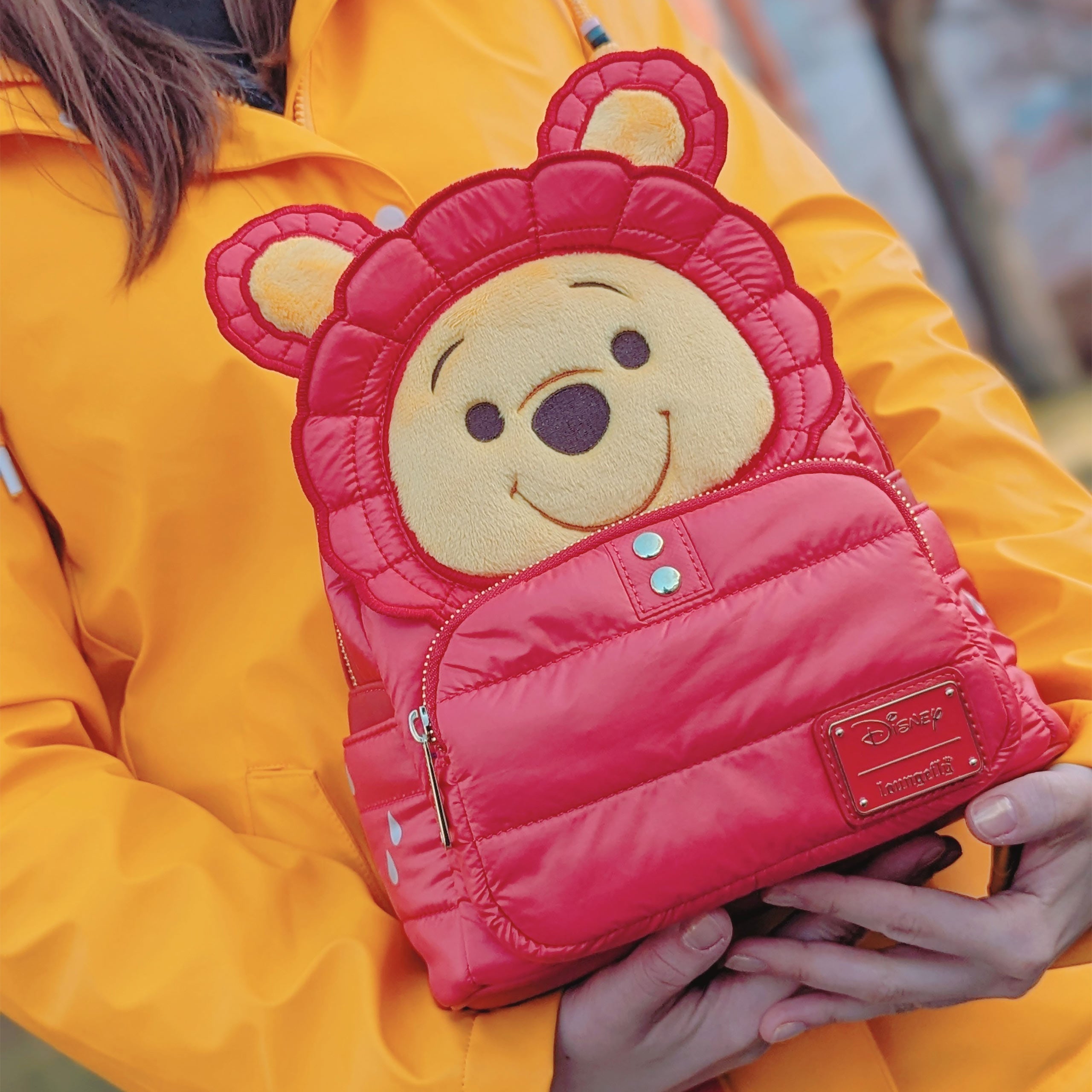 Product image Winnie the Pooh - Puffer Jacket Cosplay Mini Backpack Red