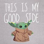 Product image Grogu Good Side Oversize T-Shirt White - Star Wars The Mandalorian