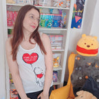 Product image Winnie the Pooh - Time Flies Women's Tank Top White
