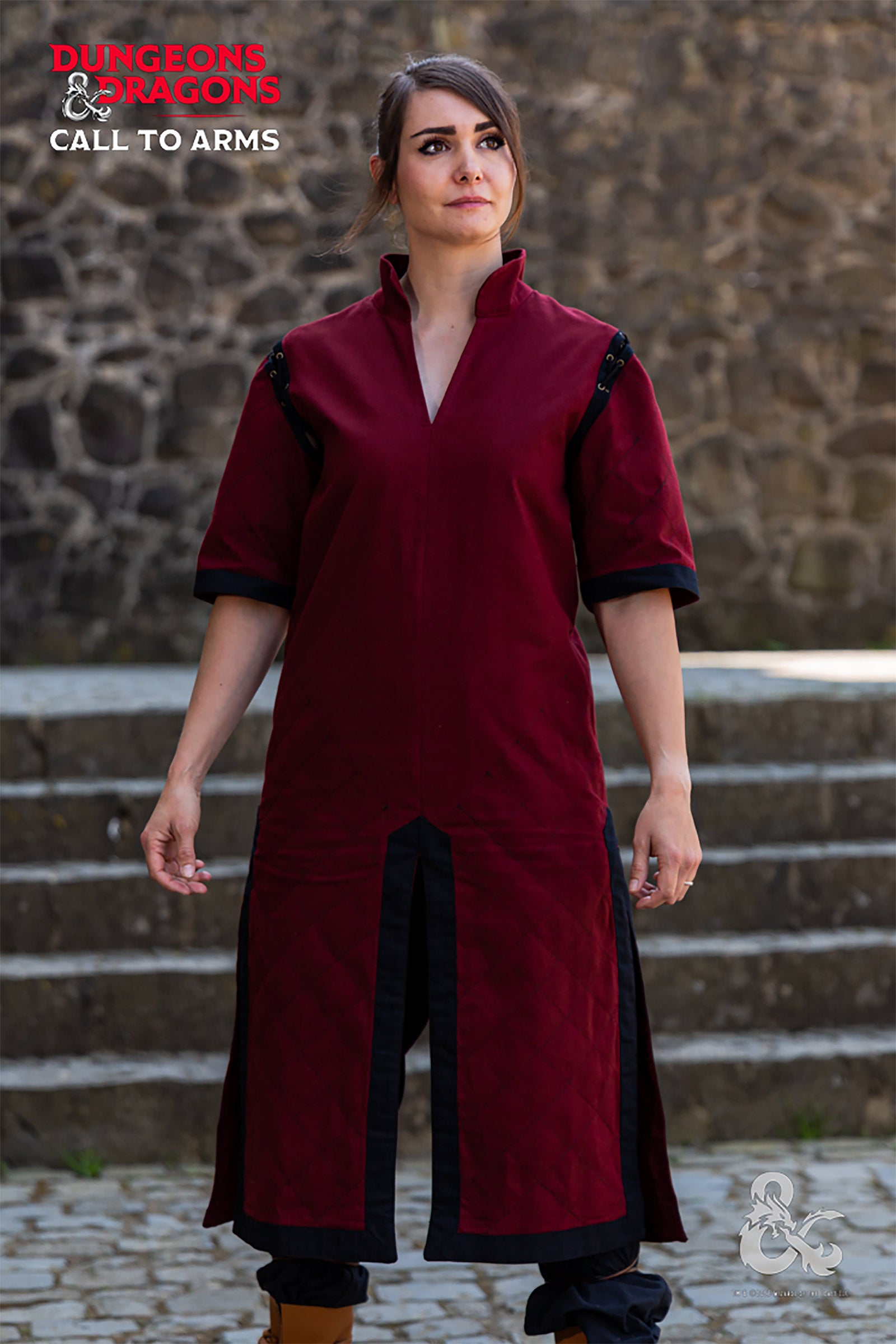 Product image Dungeons & Dragons - Fighter Tunic bordeaux-black