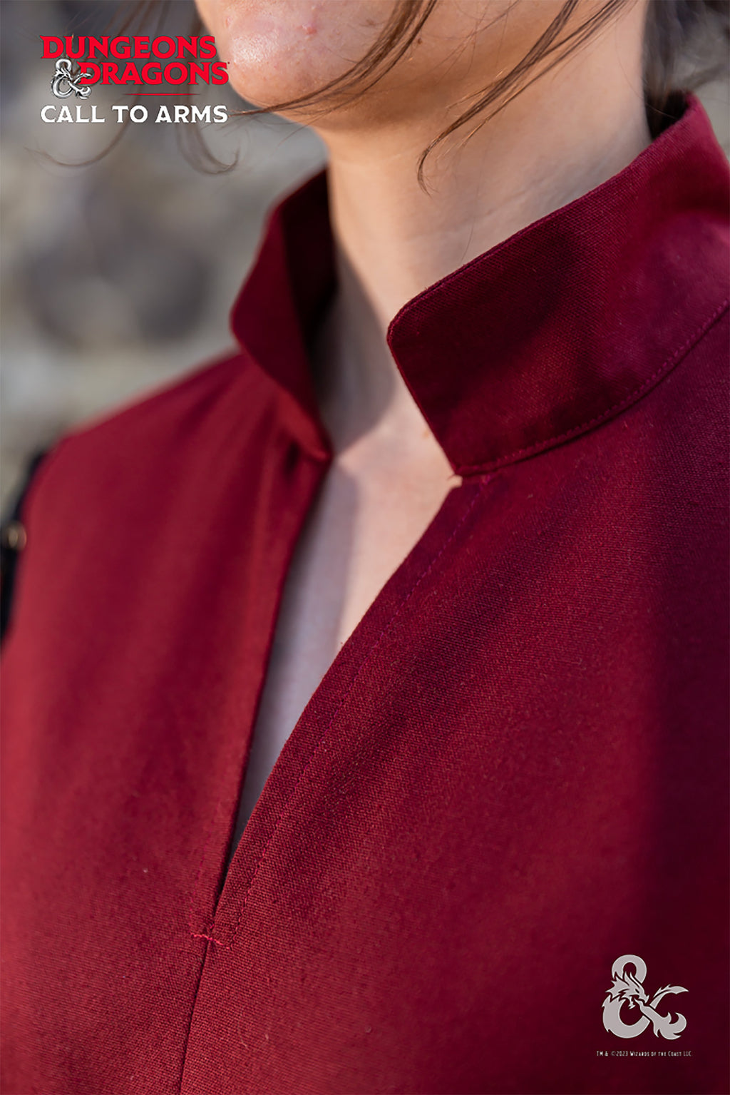 Product image Dungeons & Dragons - Fighter Tunic bordeaux-black