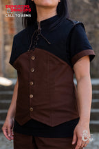 Product image Dungeons & Dragons - Rogue Hooded Vest Brown