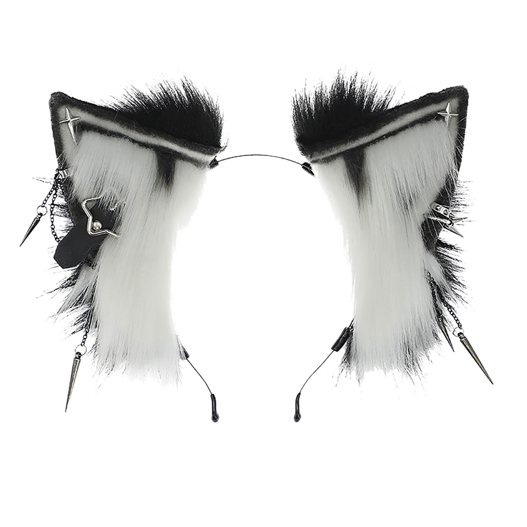 Product image Kitsune Ears white-black
