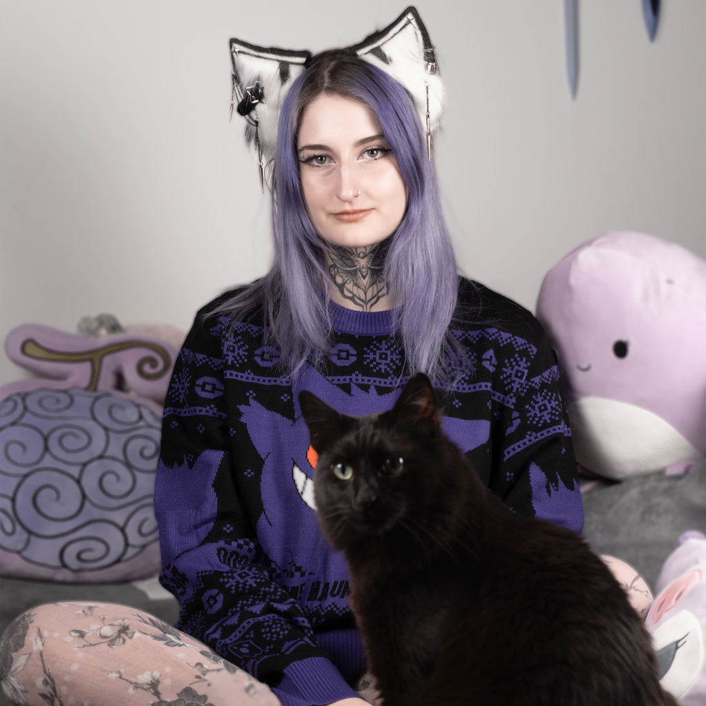 Product image Kitsune Ears white-black