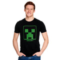 Product image Minecraft - Creeper Logo T-Shirt Black