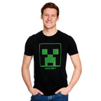 Product image Minecraft - Creeper Logo T-Shirt Black