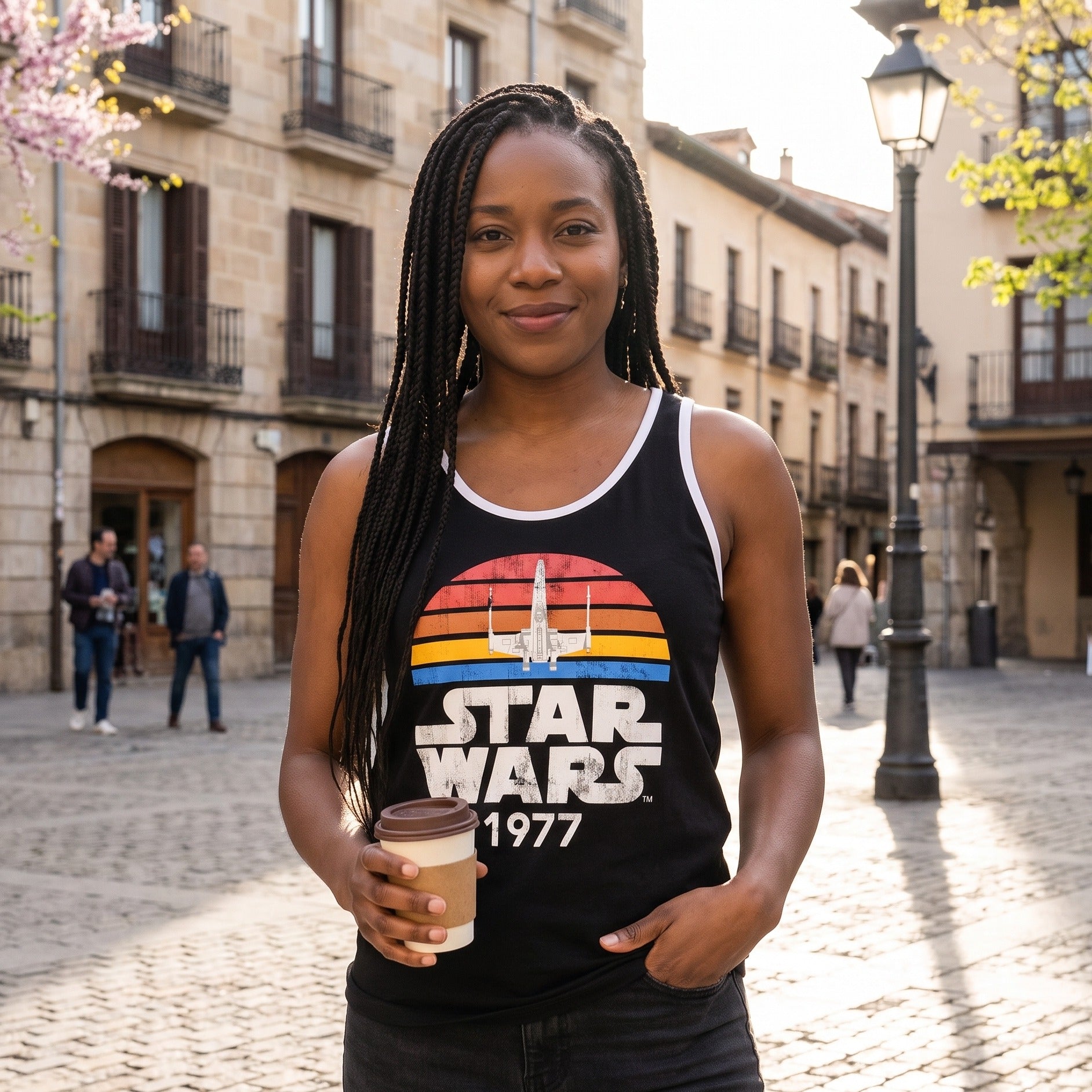 Product image Star Wars of 1977 Distressed Tanktop black