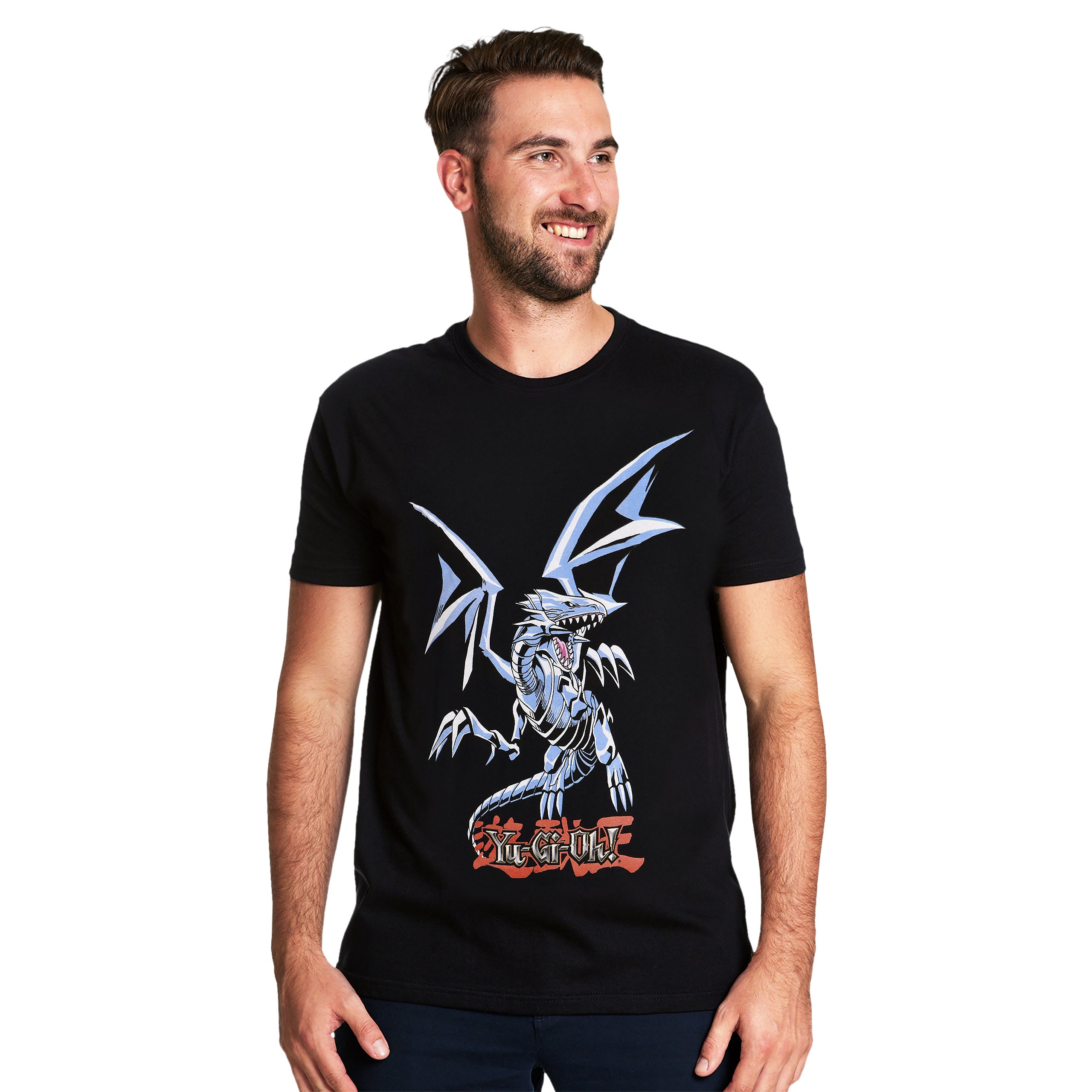 Product image Yu-Gi-Oh! - Blue-Eyes White Dragon T-Shirt Black