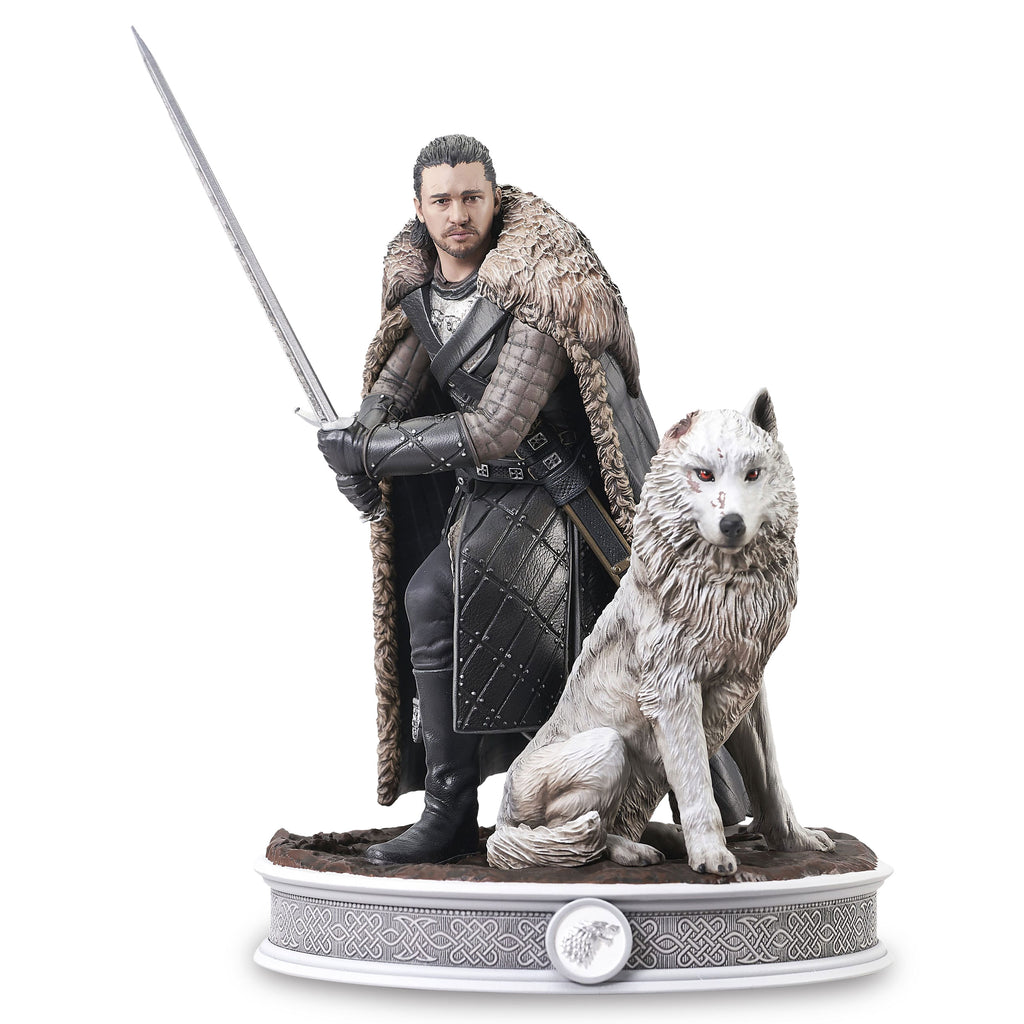 Product image Game of Thrones - Jon Snow with Ghost Statue