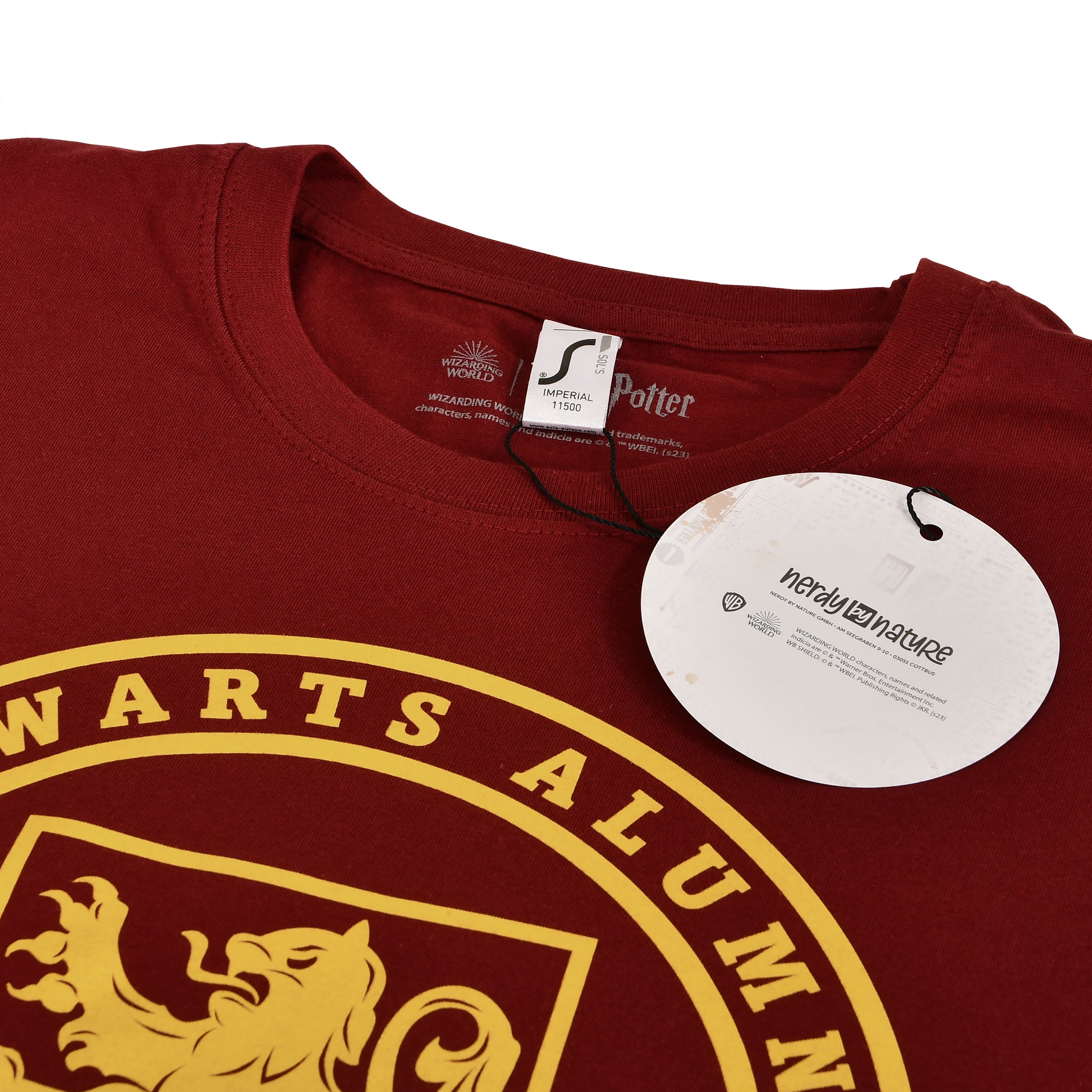 Product image Gryffindor Hogwarts Alumni T-Shirt Red - Harry Potter