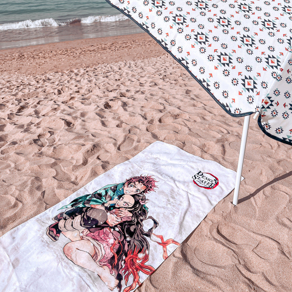 Product image Demon Slayer - Nezuko and Tanjiro Kamado Beach Towel