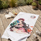 Product image Demon Slayer - Nezuko and Tanjiro Kamado Beach Towel