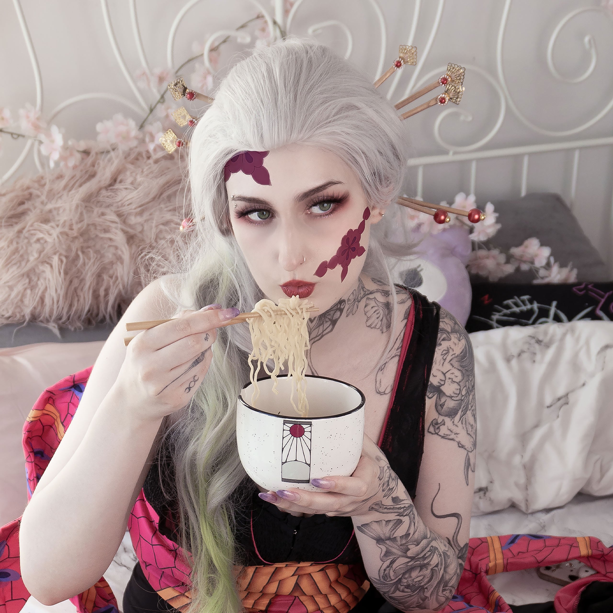 Product image Demon Slayer - Tanjiro Symbol Ramen Bowl with Chopsticks