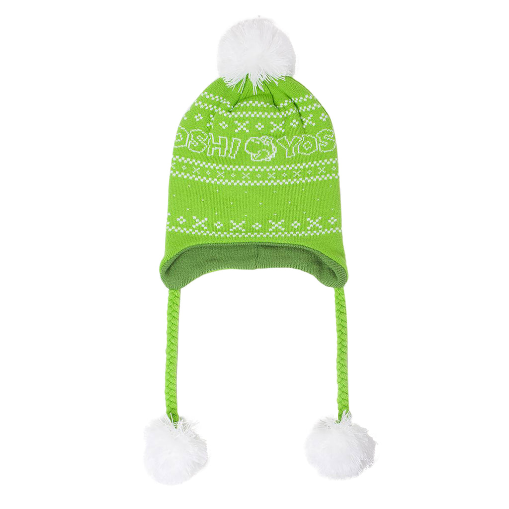 Product image Super Mario - Yoshi Hat with Pompoms Green