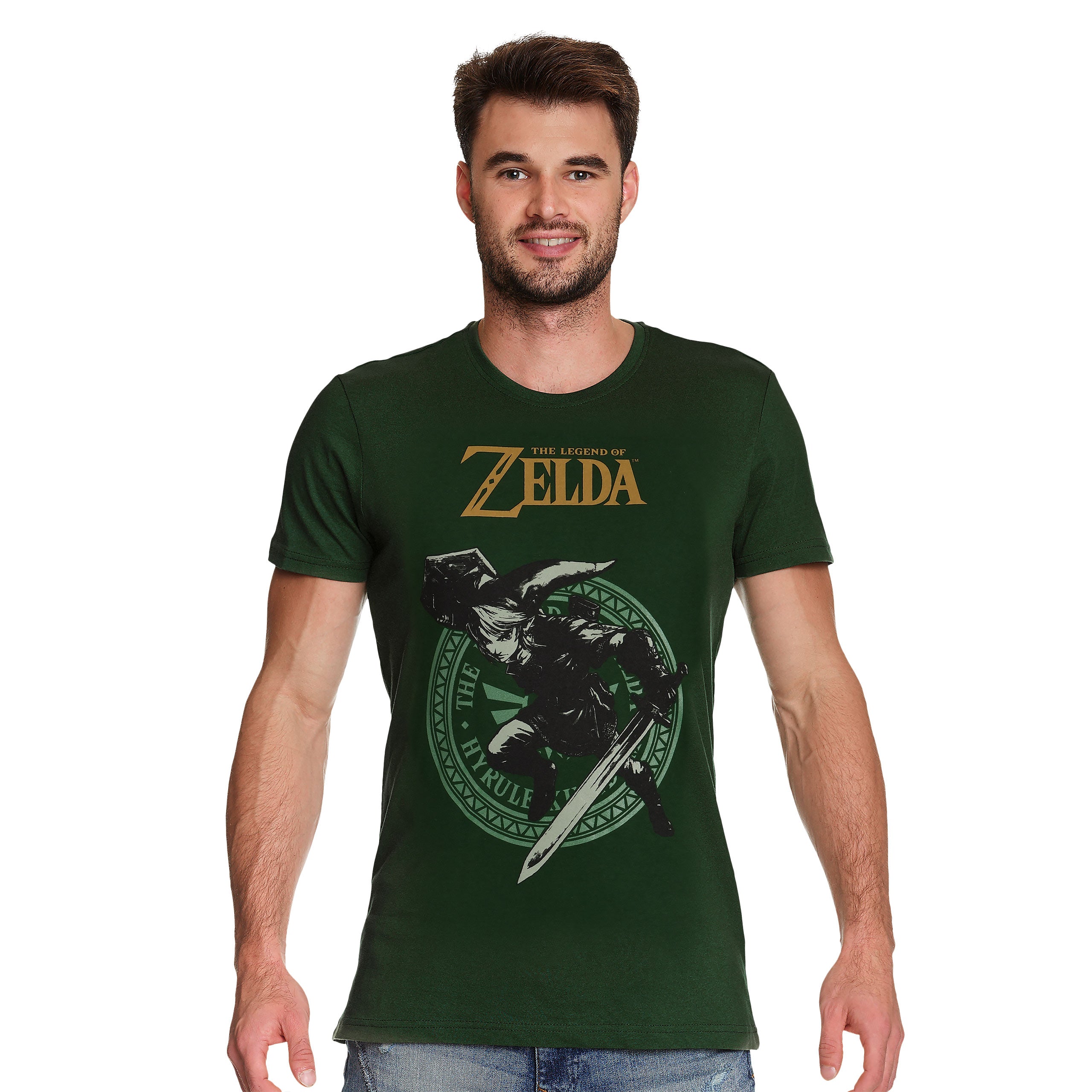 Product image Zelda - Link Pose T-Shirt green