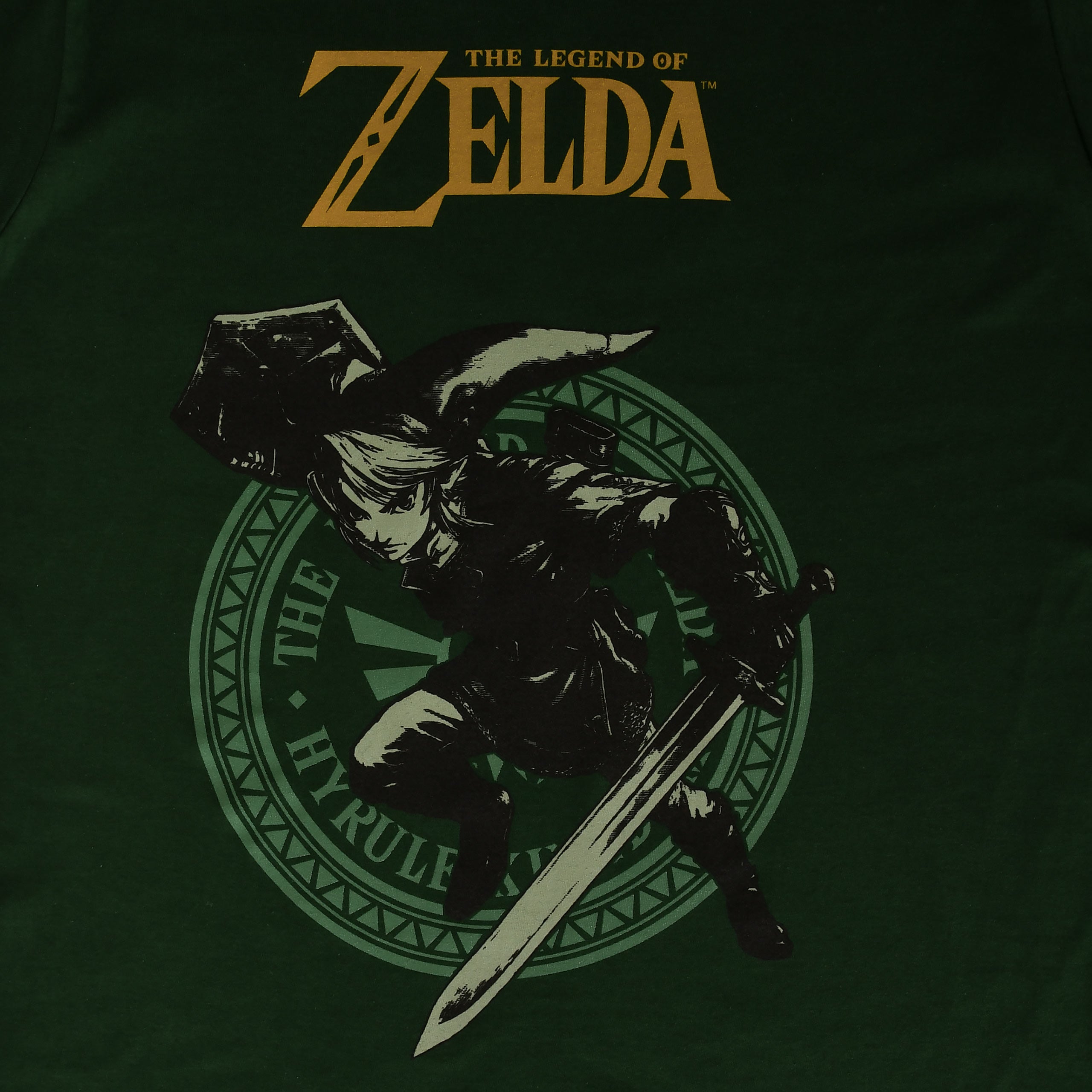 Product image Zelda - Link Pose T-Shirt green
