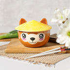 Product image Alpaca Kawaii Bowl with Lid for Anime Fans