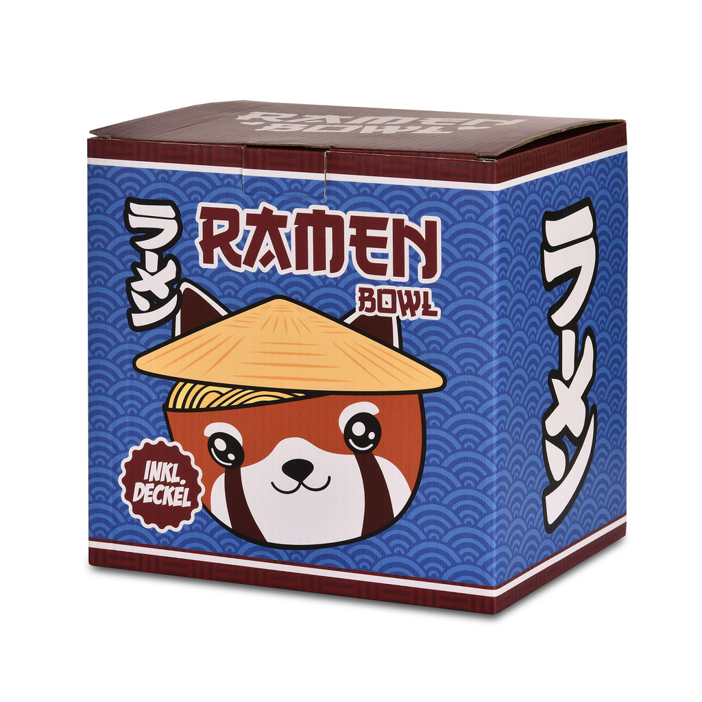 Product image Red Panda Kawaii Bowl with Lid for Anime Fans