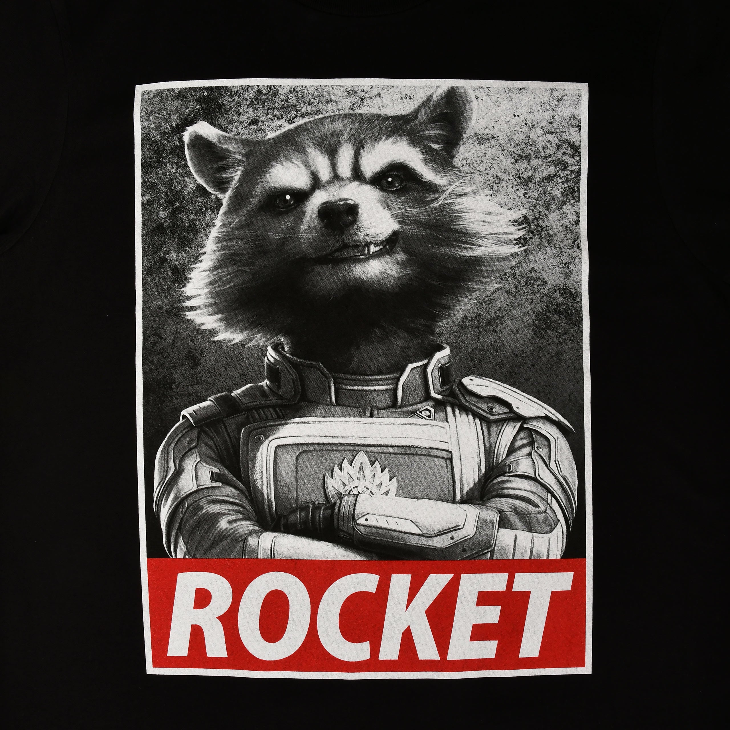 Product image Rocket Raccoon T-Shirt Black - Marvel