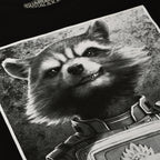 Product image Rocket Raccoon T-Shirt Black - Marvel