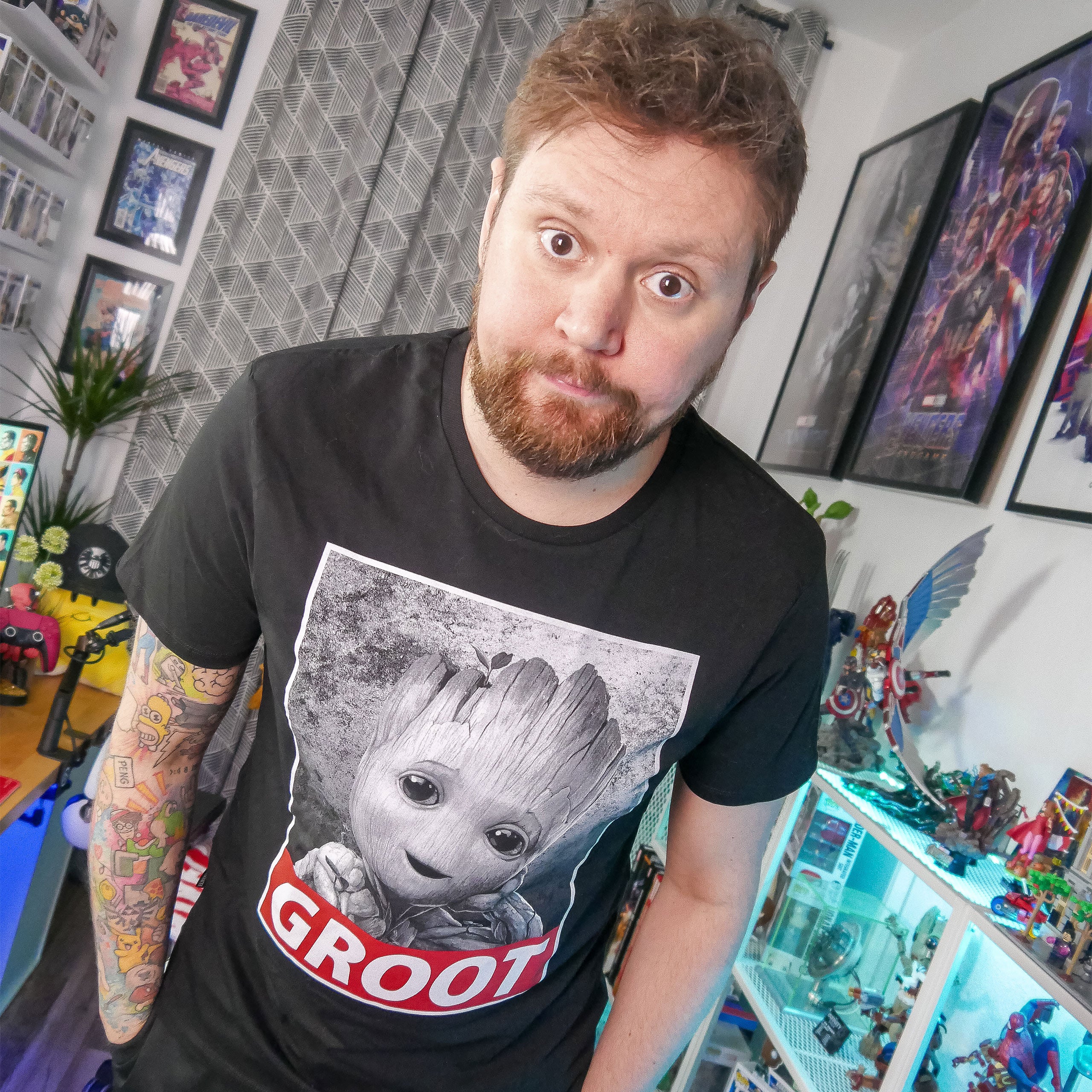 Product image Baby Groot T-Shirt black - Marvel