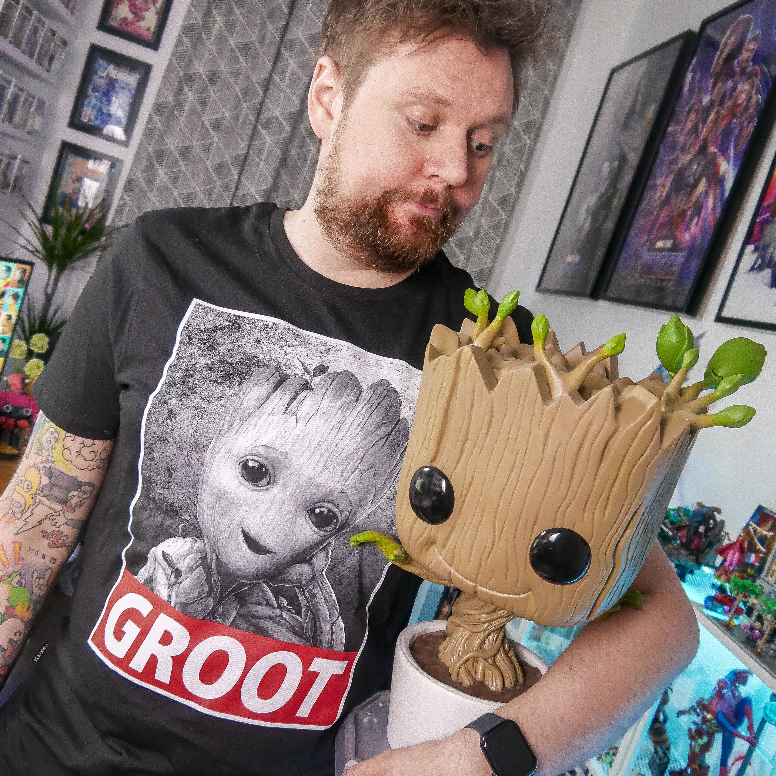 Product image Baby Groot T-Shirt black - Marvel