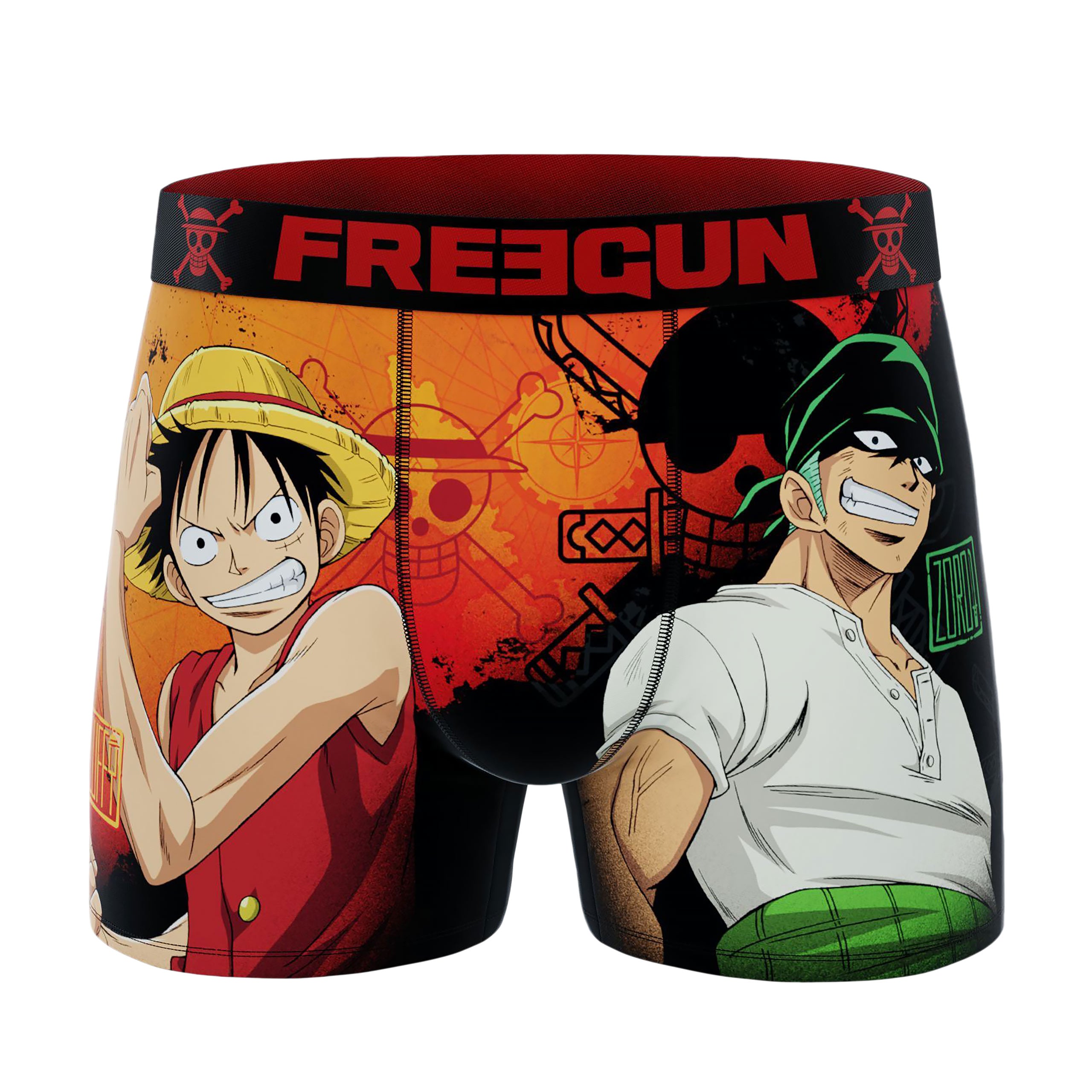 Product image One Piece - Luffy & Roronoa Zoro Freegun Boxer Shorts
