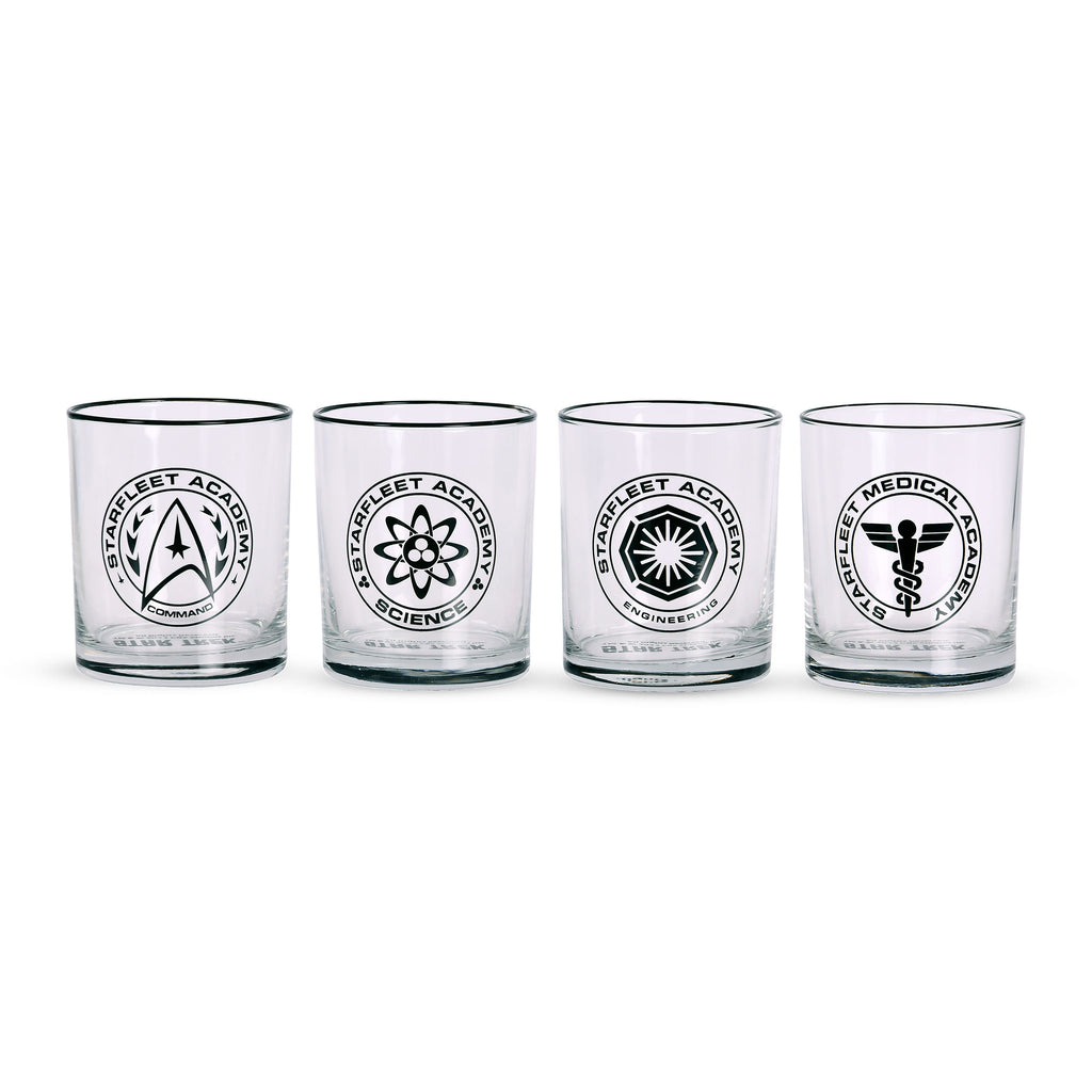 Product image Starfleet Academy Glasses 4-piece set - Star Trek
