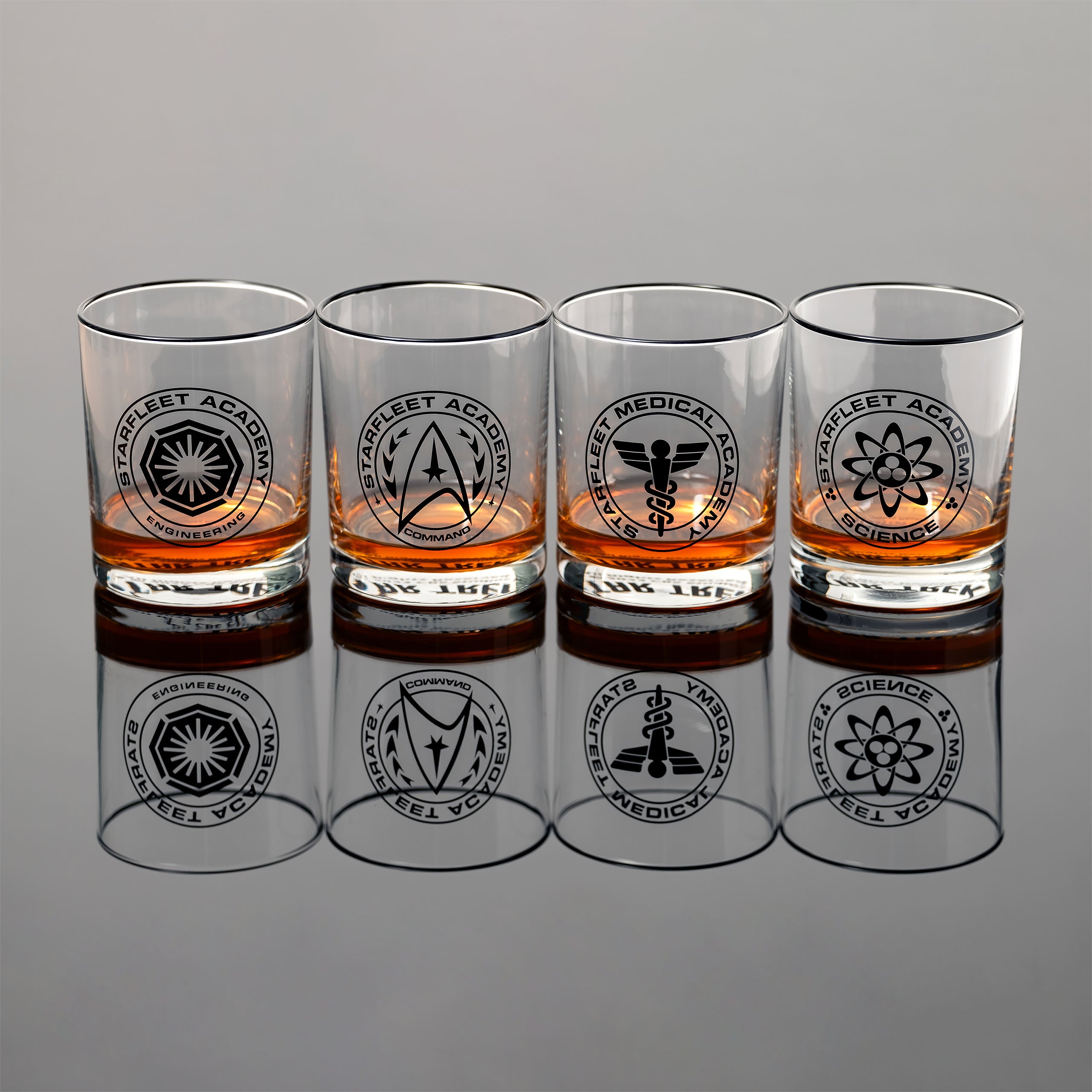 Product image Starfleet Academy Glasses 4-piece set - Star Trek